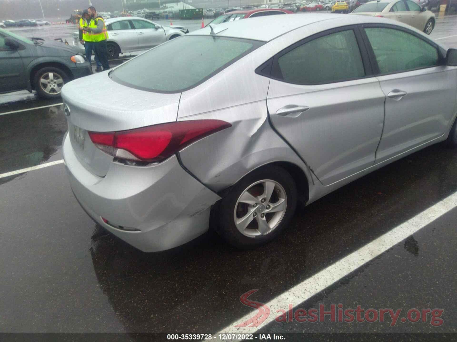 KMHDH4AE4EU088770 2014 HYUNDAI ELANTRA