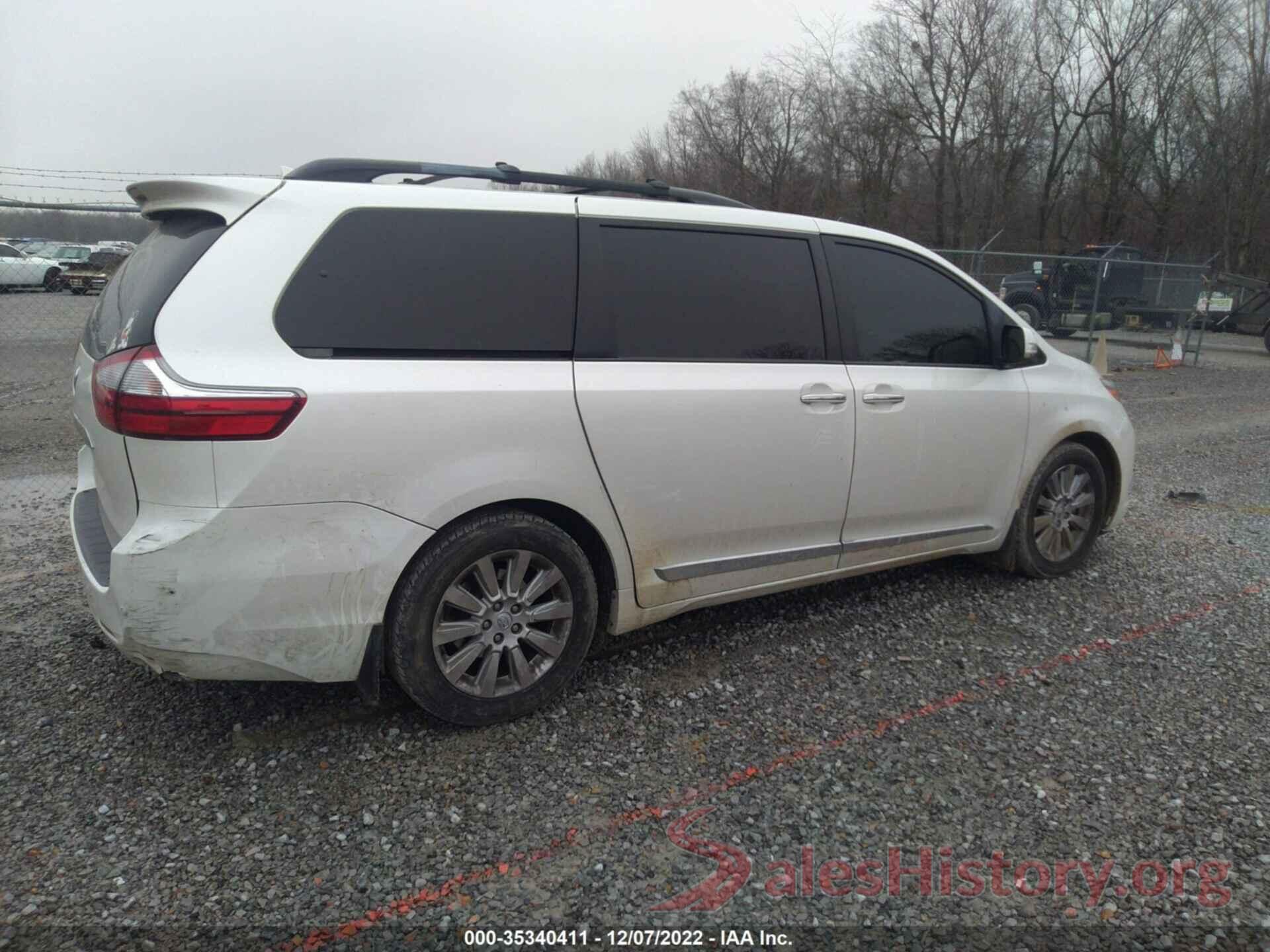 5TDYK3DCXFS595304 2015 TOYOTA SIENNA