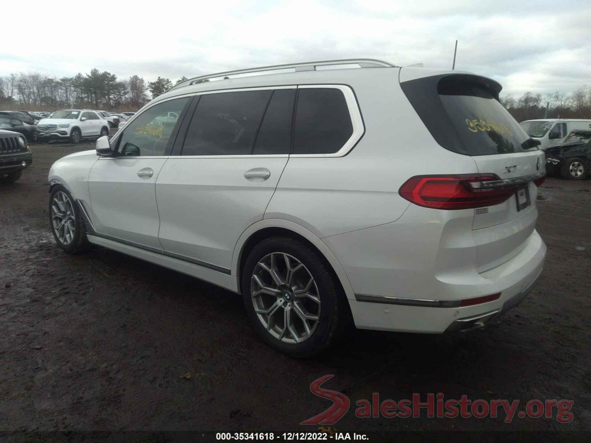 5UXCW2C53KL084135 2019 BMW X7