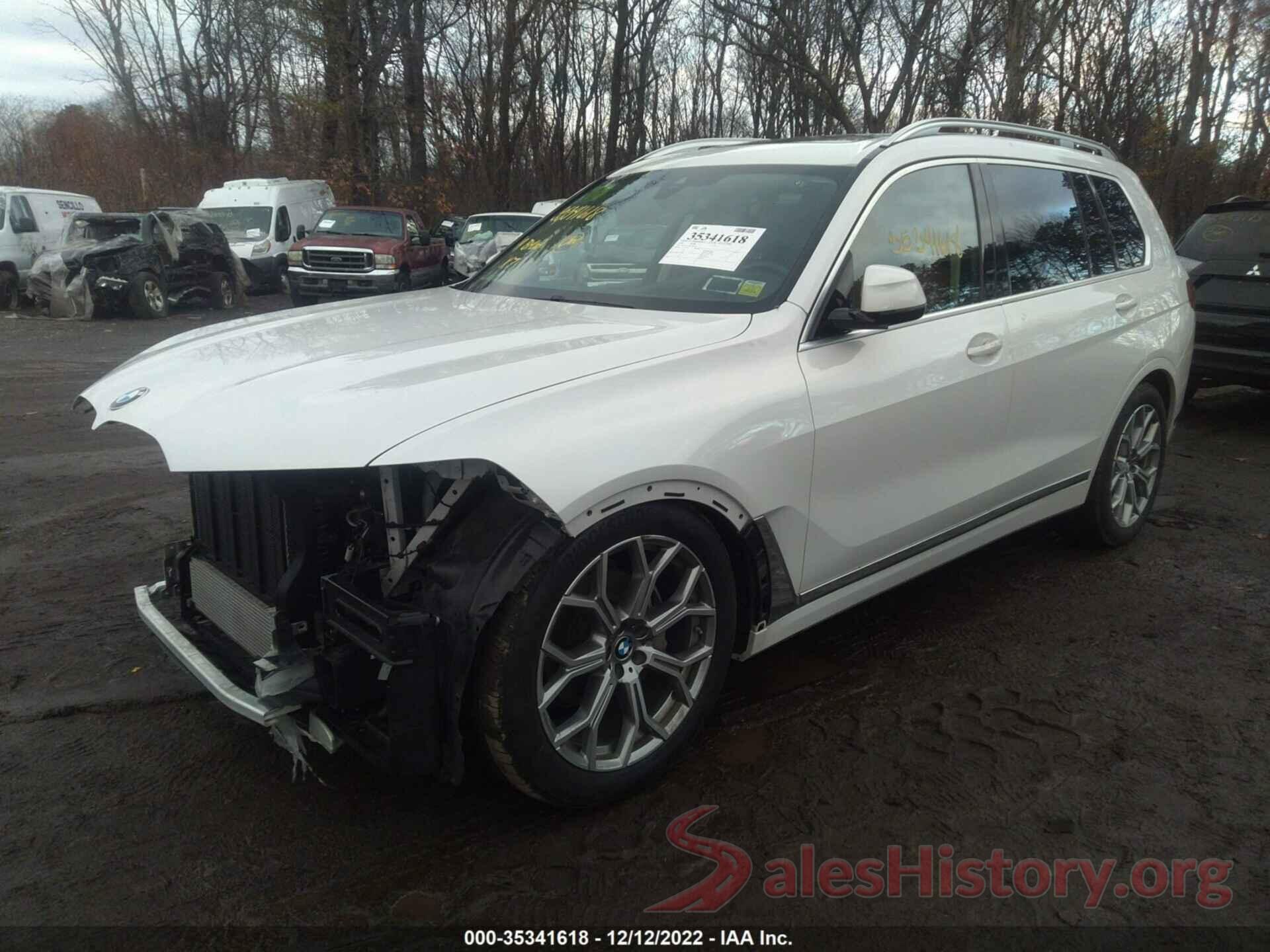 5UXCW2C53KL084135 2019 BMW X7