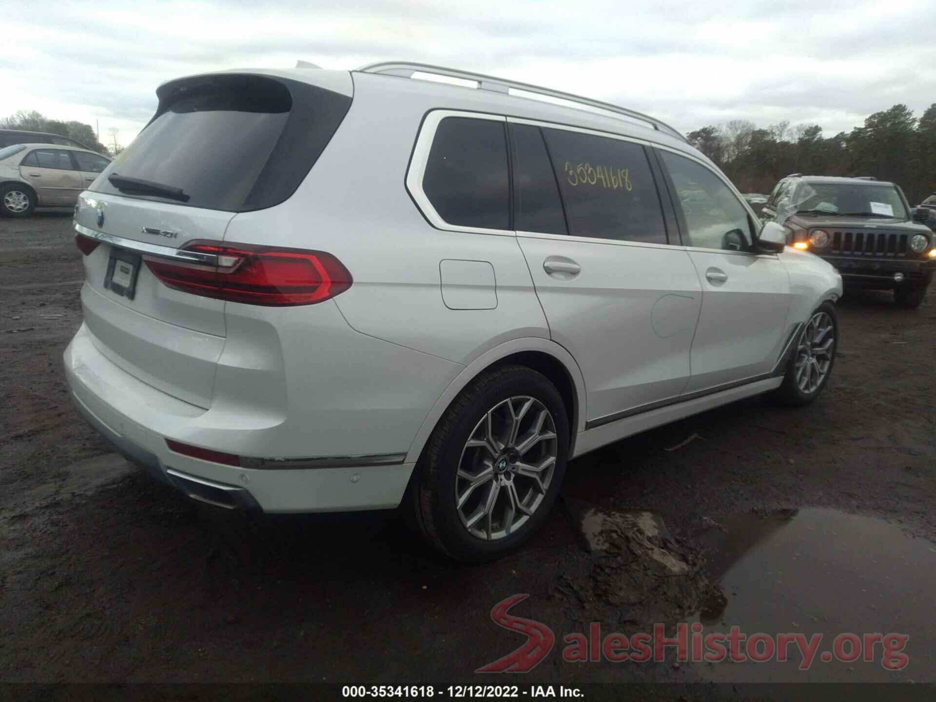 5UXCW2C53KL084135 2019 BMW X7