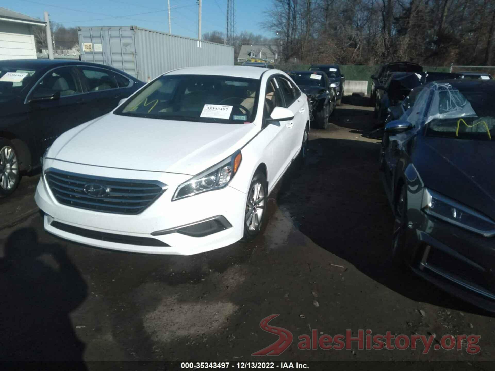 5NPE24AF2HH460494 2017 HYUNDAI SONATA