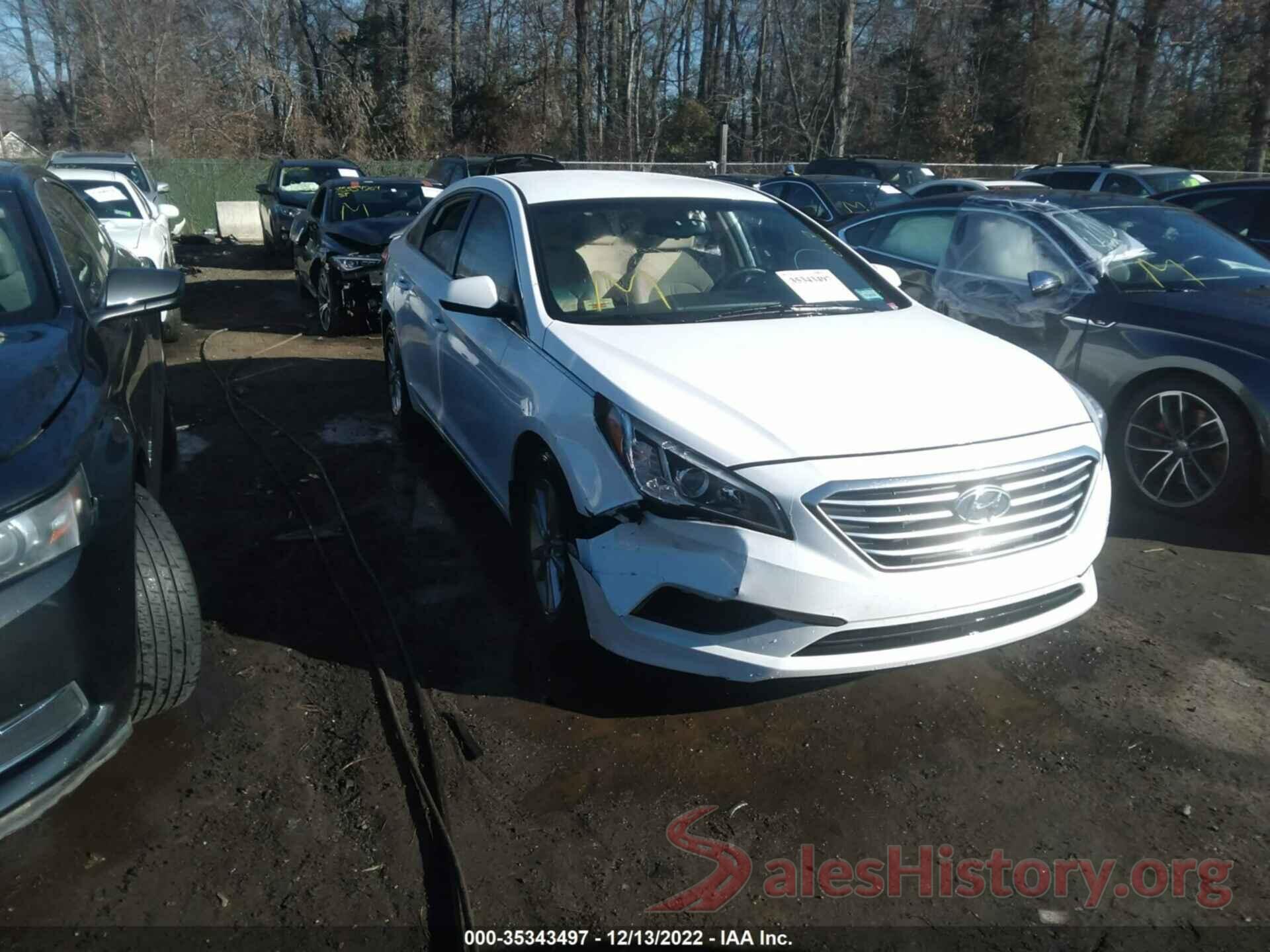 5NPE24AF2HH460494 2017 HYUNDAI SONATA