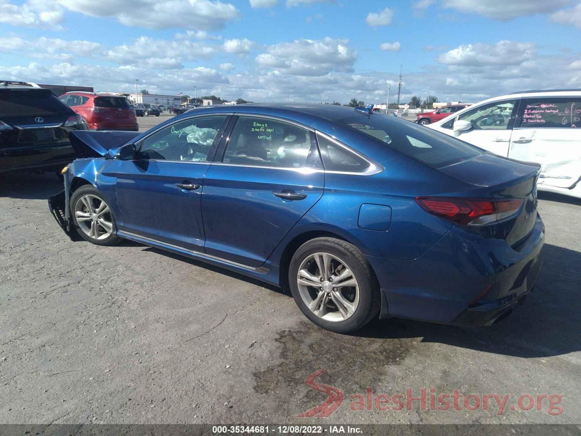 5NPE34AF9KH773370 2019 HYUNDAI SONATA