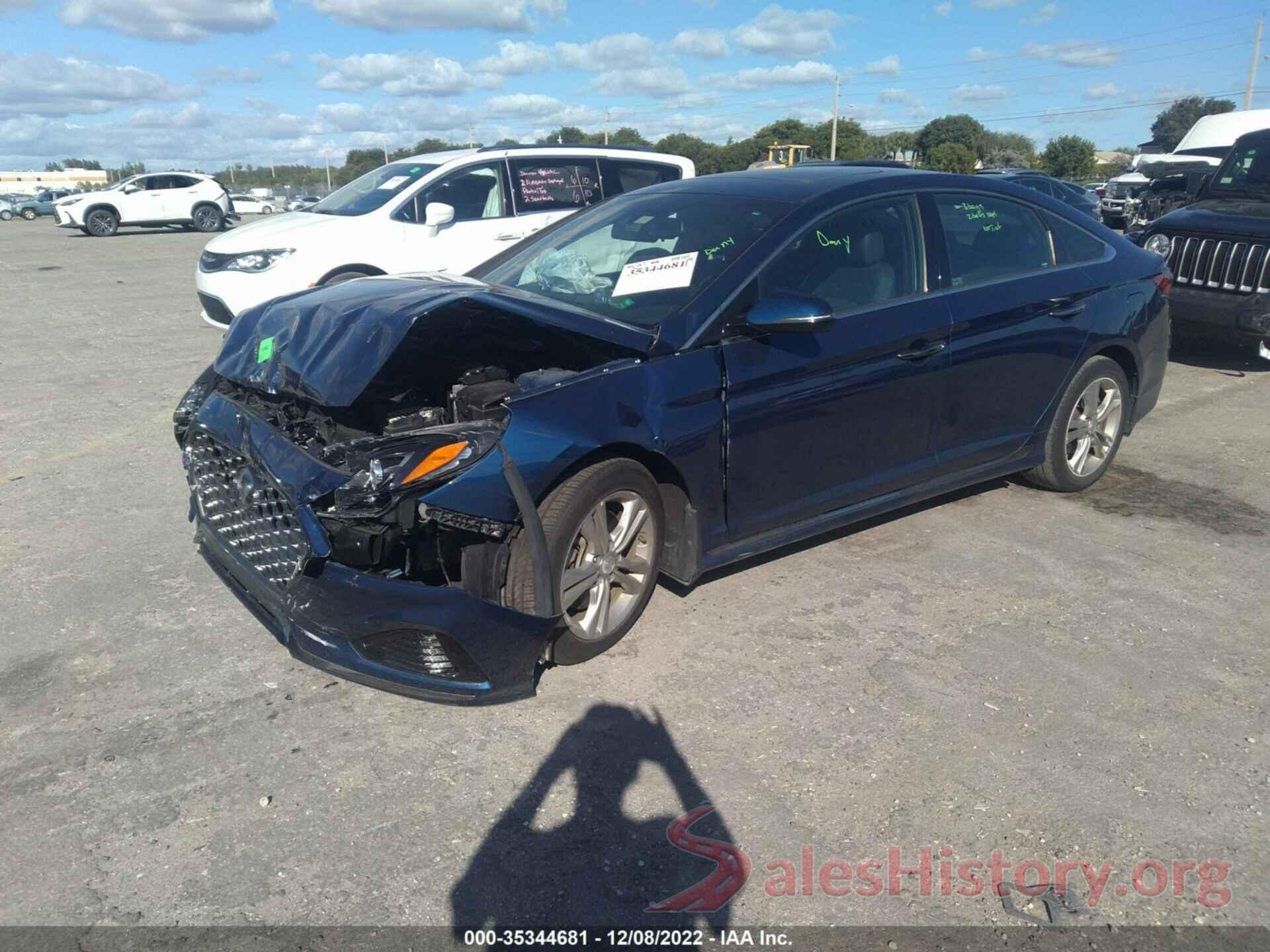 5NPE34AF9KH773370 2019 HYUNDAI SONATA