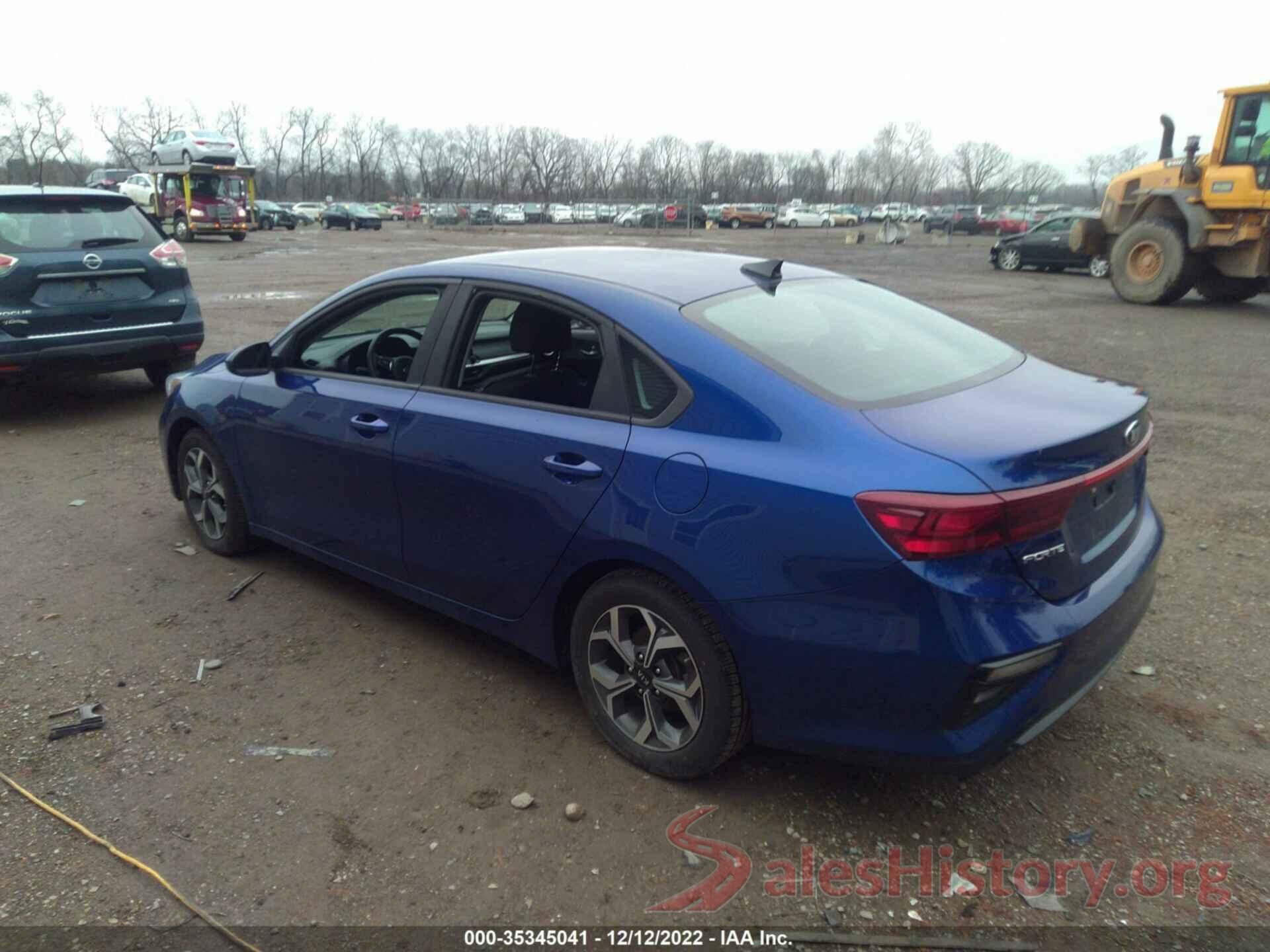 3KPF24AD4KE092706 2019 KIA FORTE