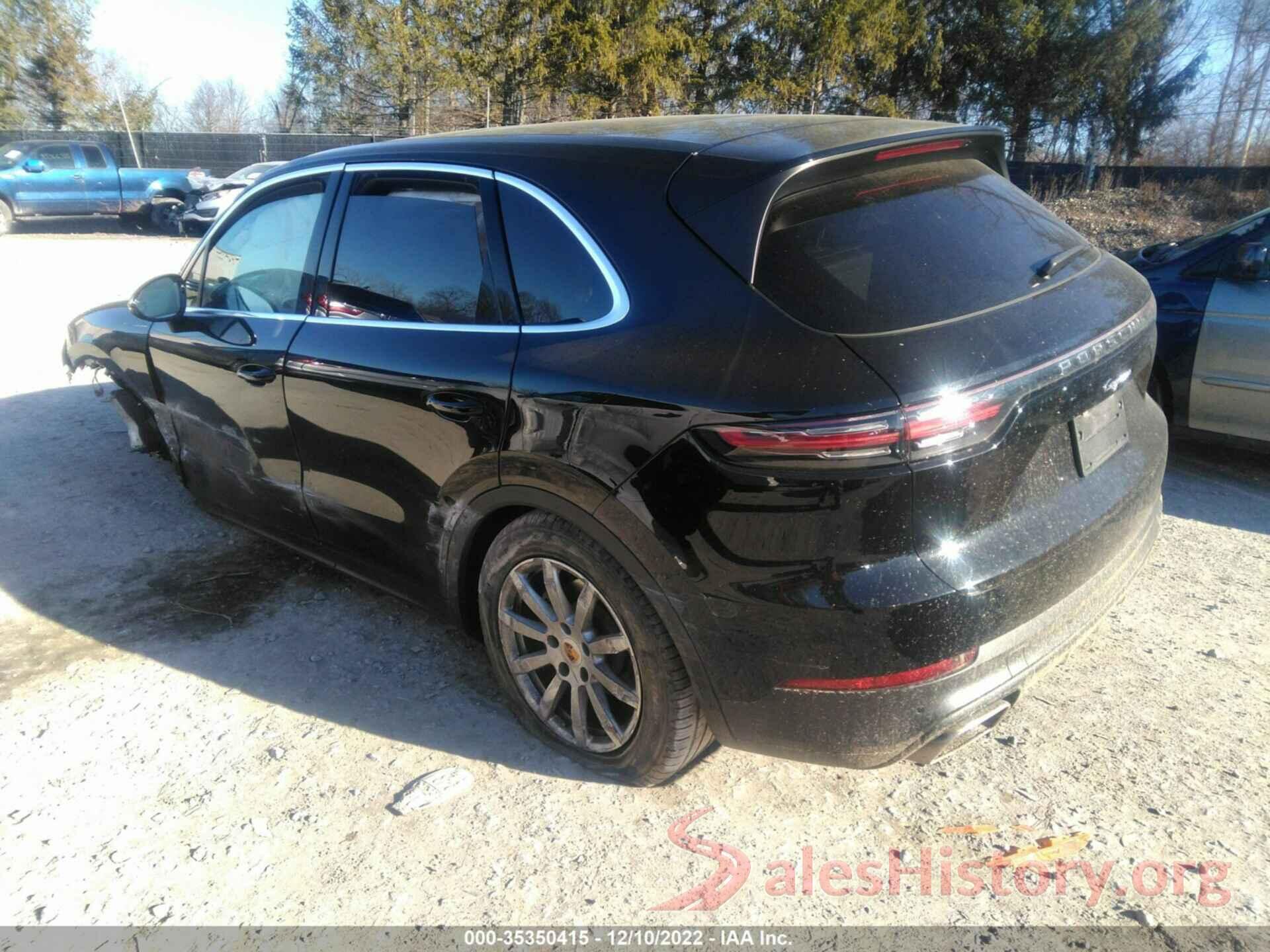 WP1AA2AY0KDA14525 2019 PORSCHE CAYENNE