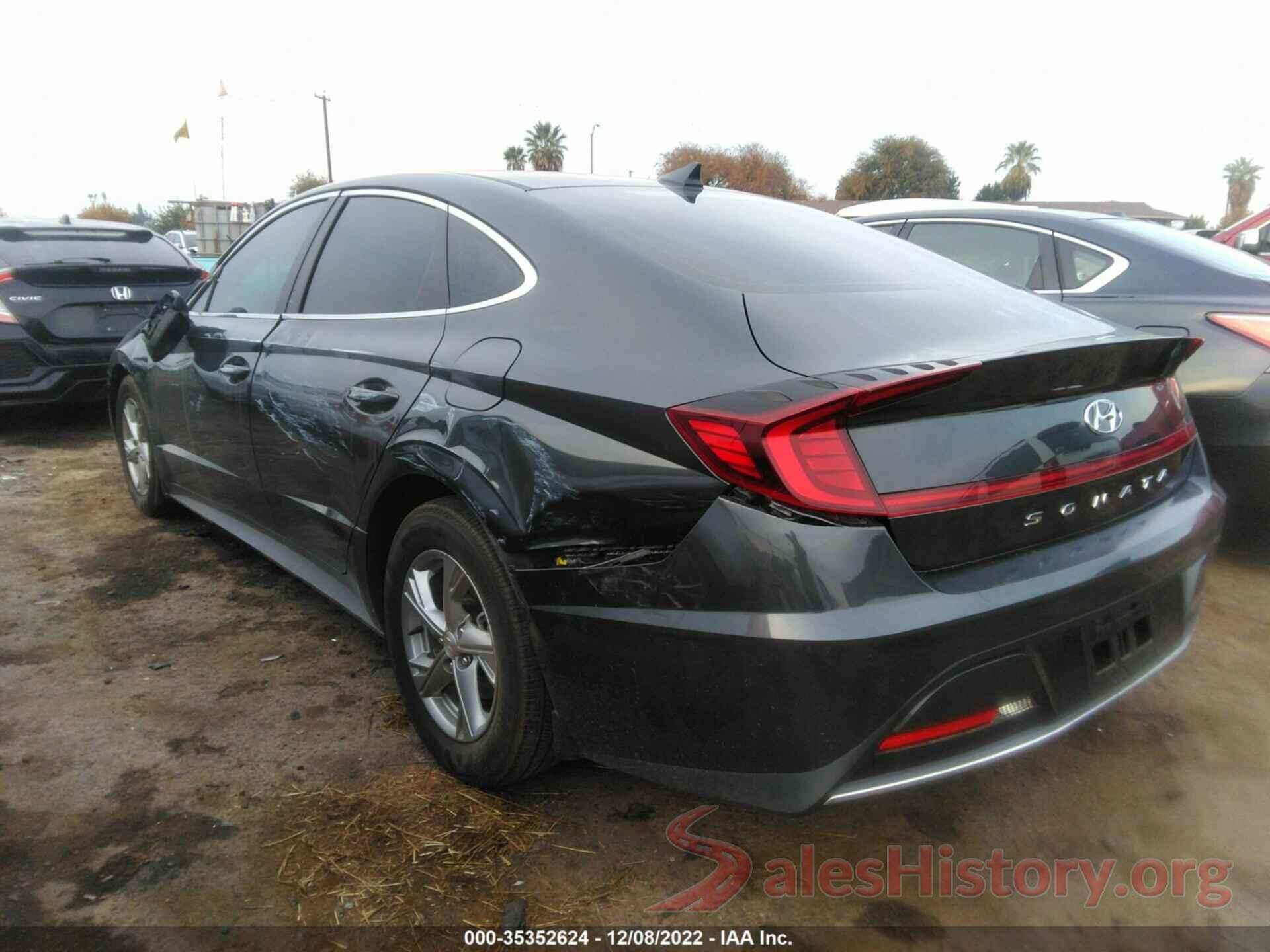 5NPEG4JAXMH085101 2021 HYUNDAI SONATA