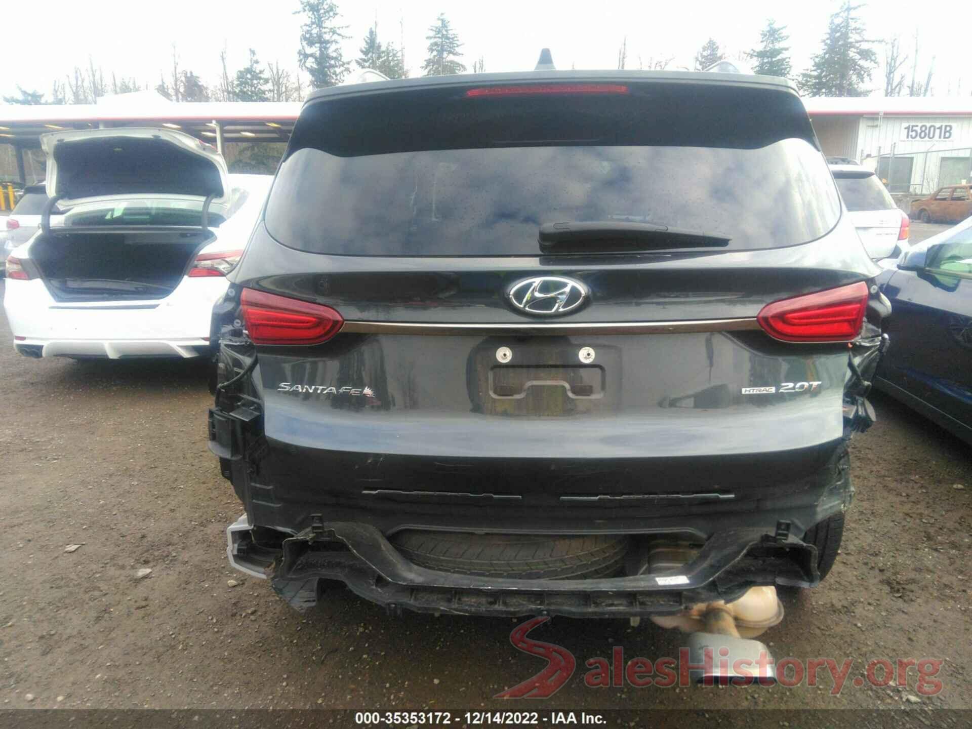 5NMS5CAA0LH299318 2020 HYUNDAI SANTA FE