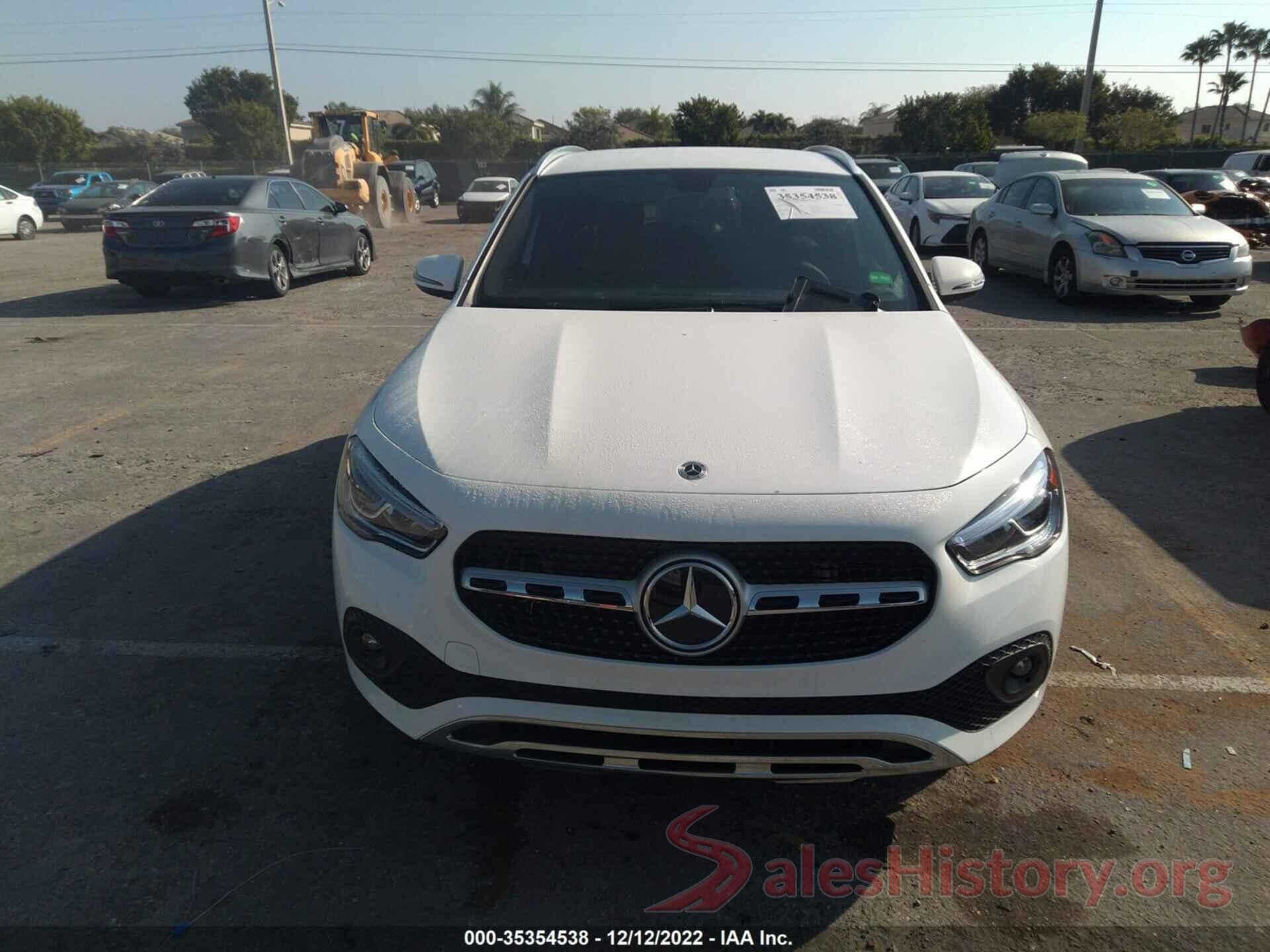 W1N4N4HB5NJ414384 2022 MERCEDES-BENZ GLA