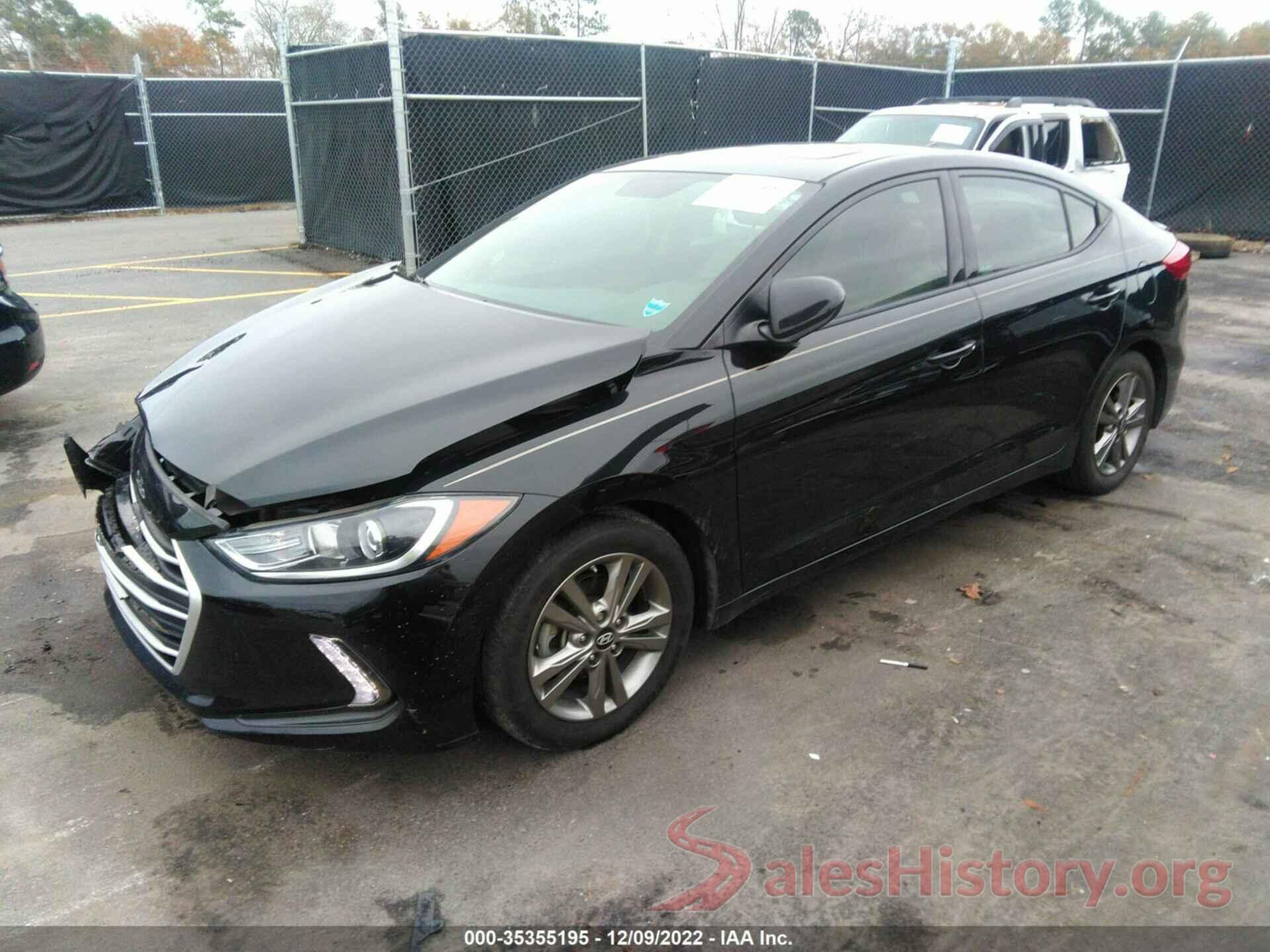 5NPD84LF1JH243225 2018 HYUNDAI ELANTRA