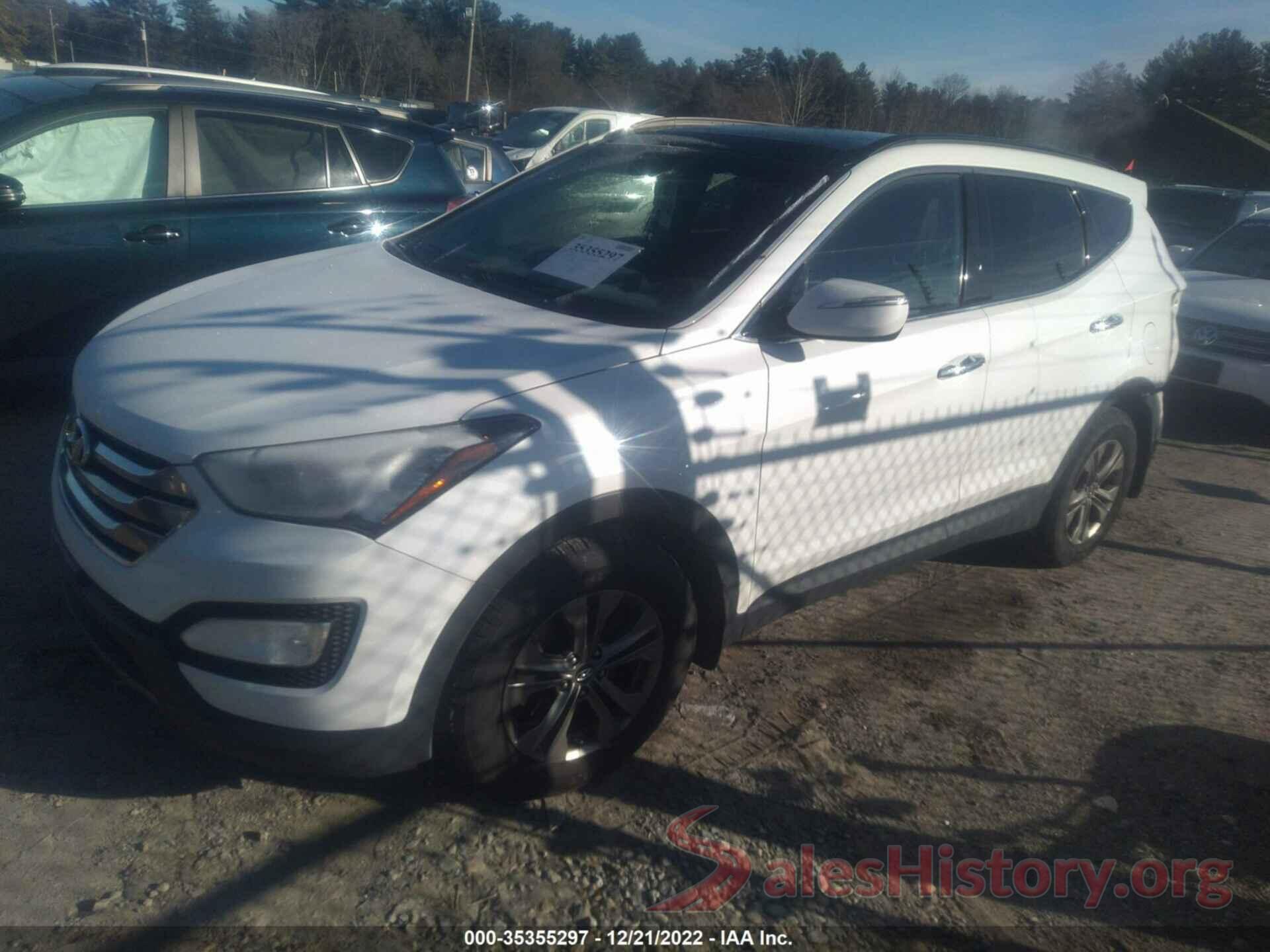 5XYZUDLB5EG200129 2014 HYUNDAI SANTA FE SPORT