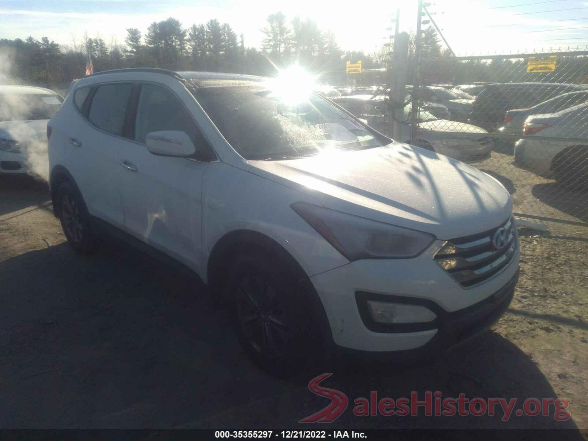 5XYZUDLB5EG200129 2014 HYUNDAI SANTA FE SPORT