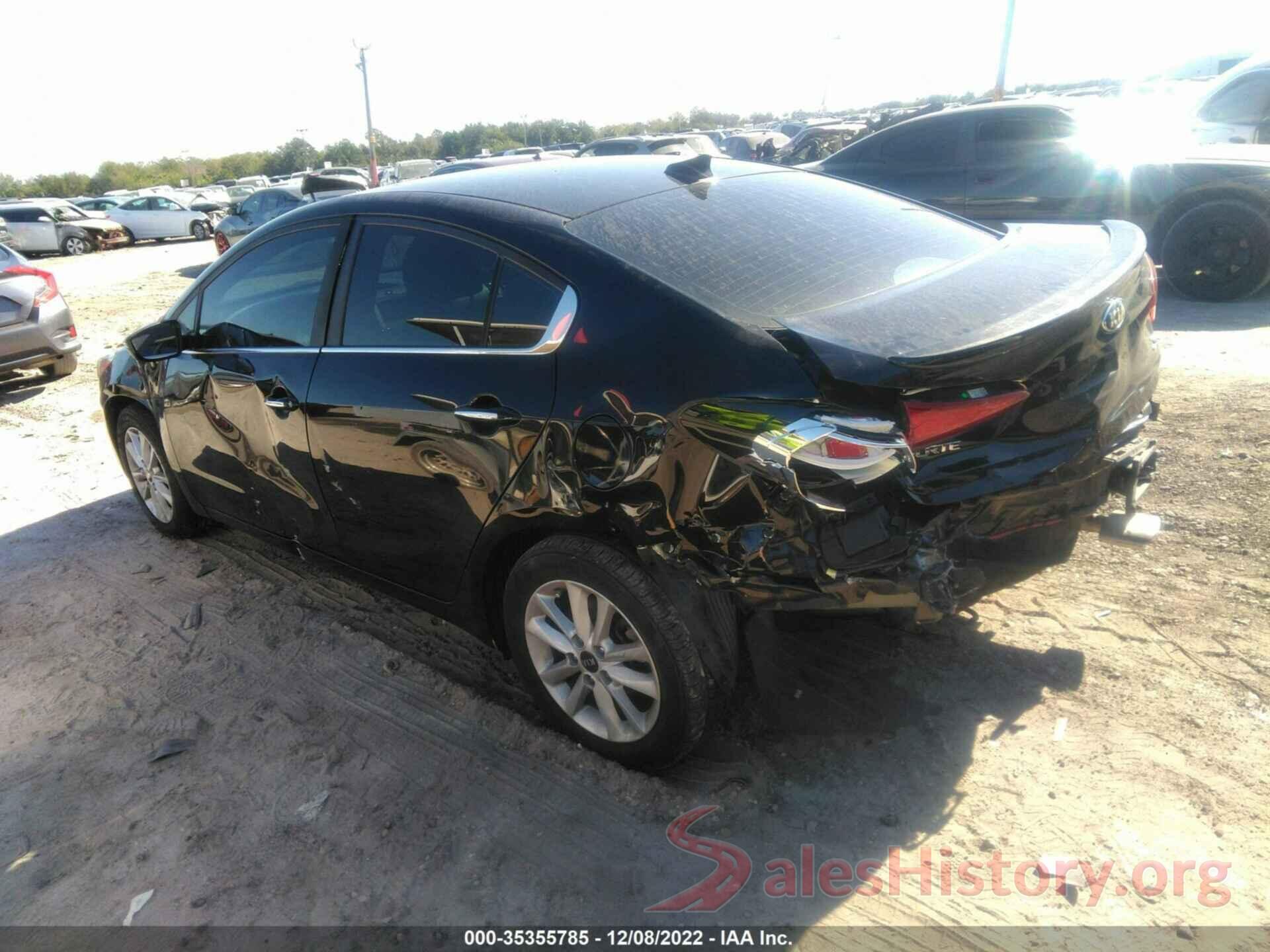 3KPFL4A78HE112102 2017 KIA FORTE