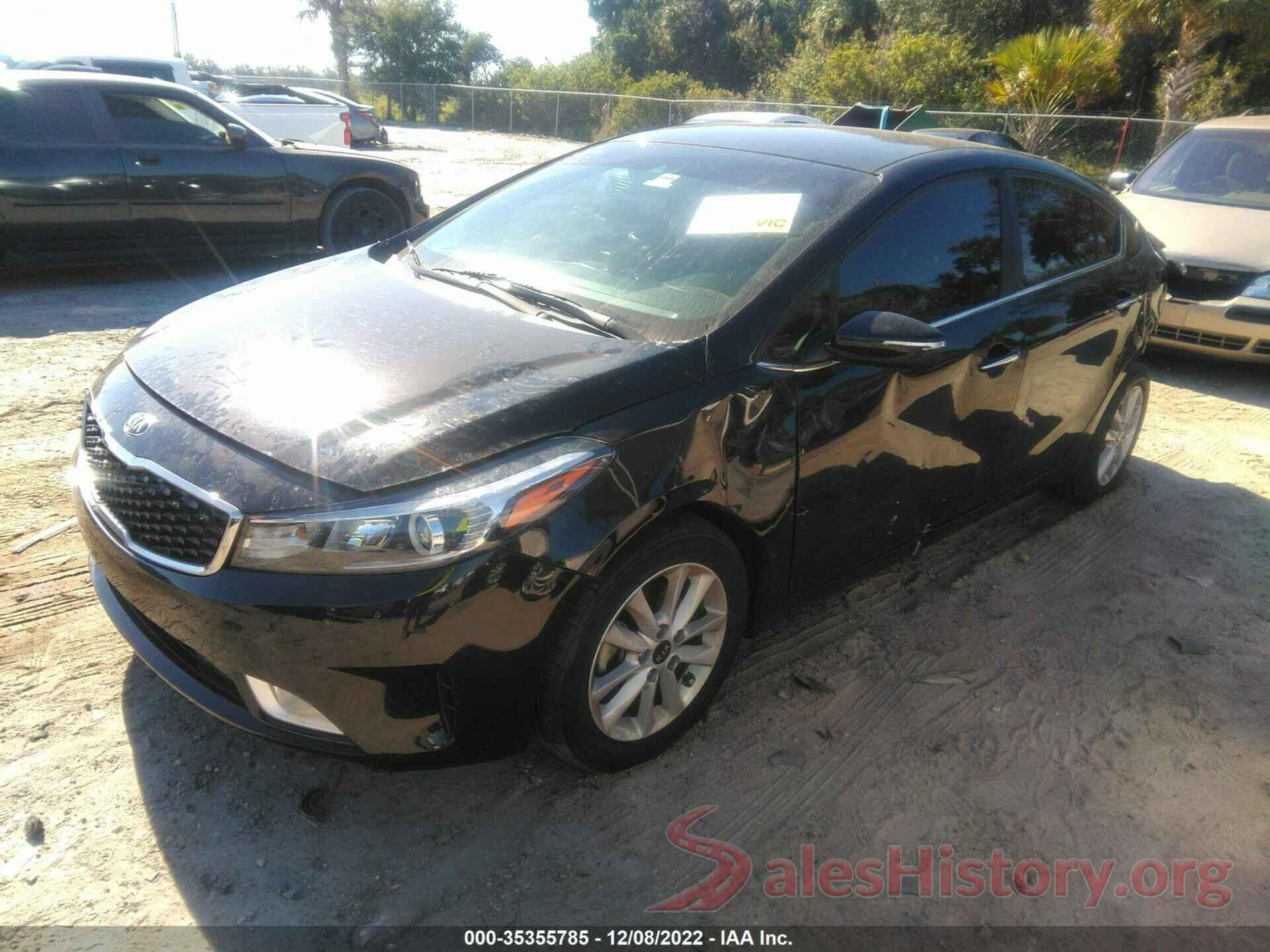 3KPFL4A78HE112102 2017 KIA FORTE