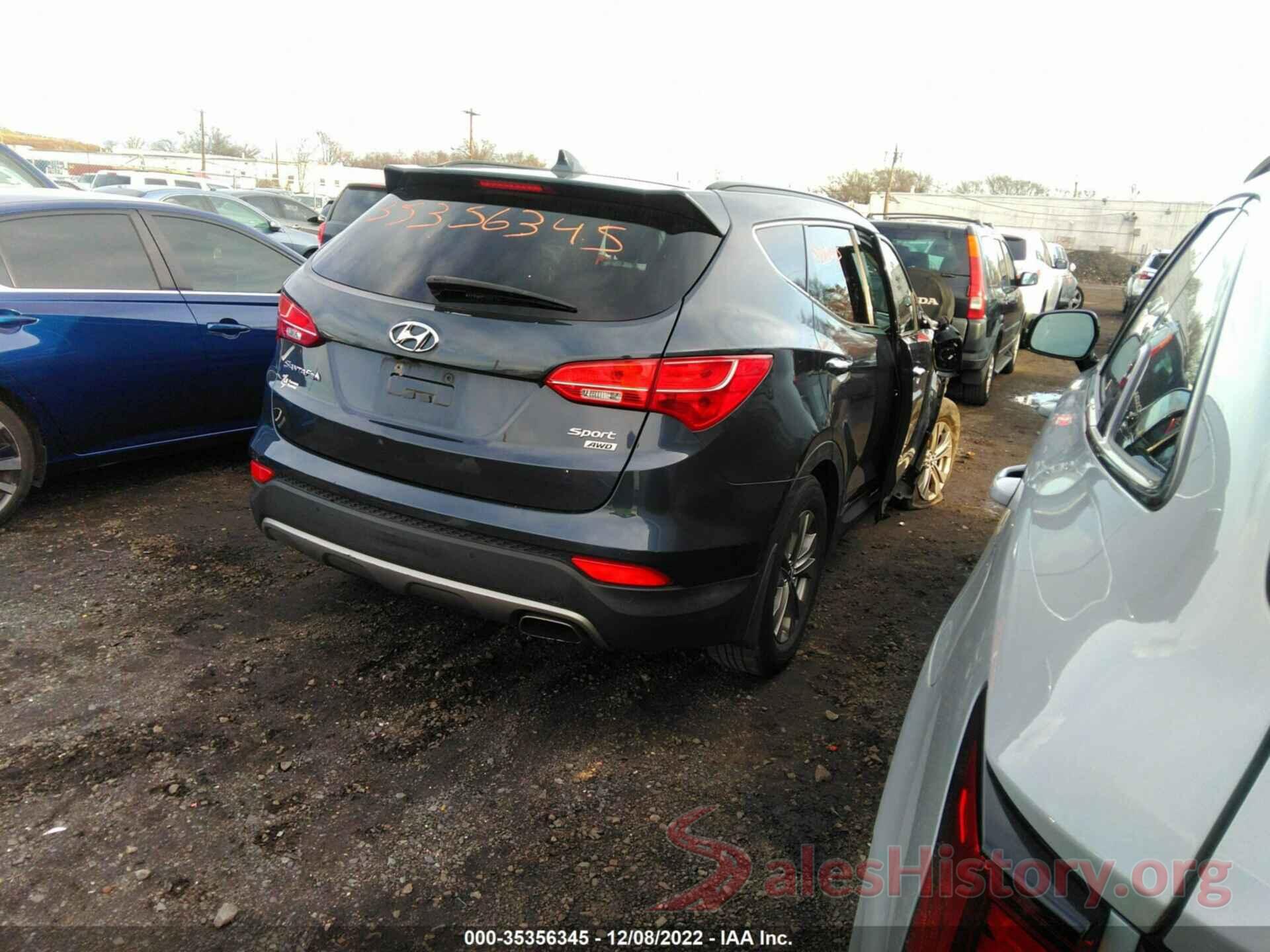 5XYZUDLB7EG158319 2014 HYUNDAI SANTA FE SPORT