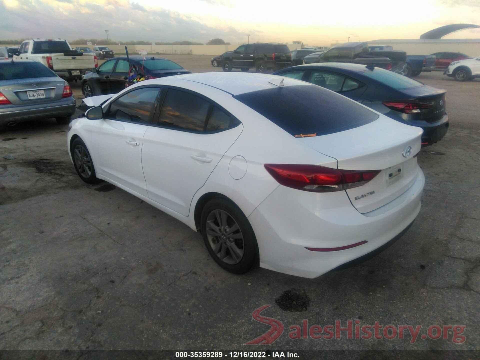 5NPD84LF9JH314705 2018 HYUNDAI ELANTRA