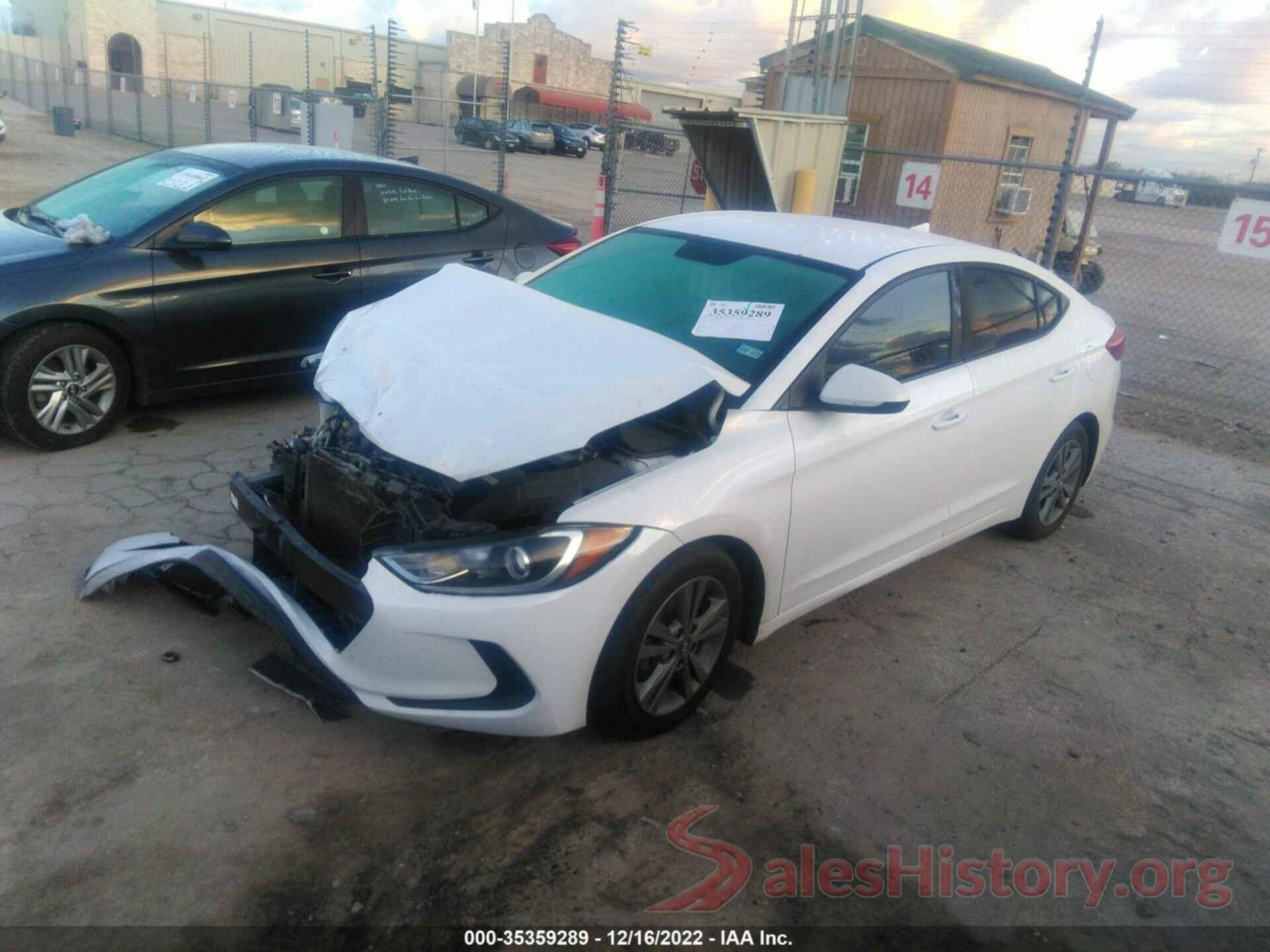 5NPD84LF9JH314705 2018 HYUNDAI ELANTRA