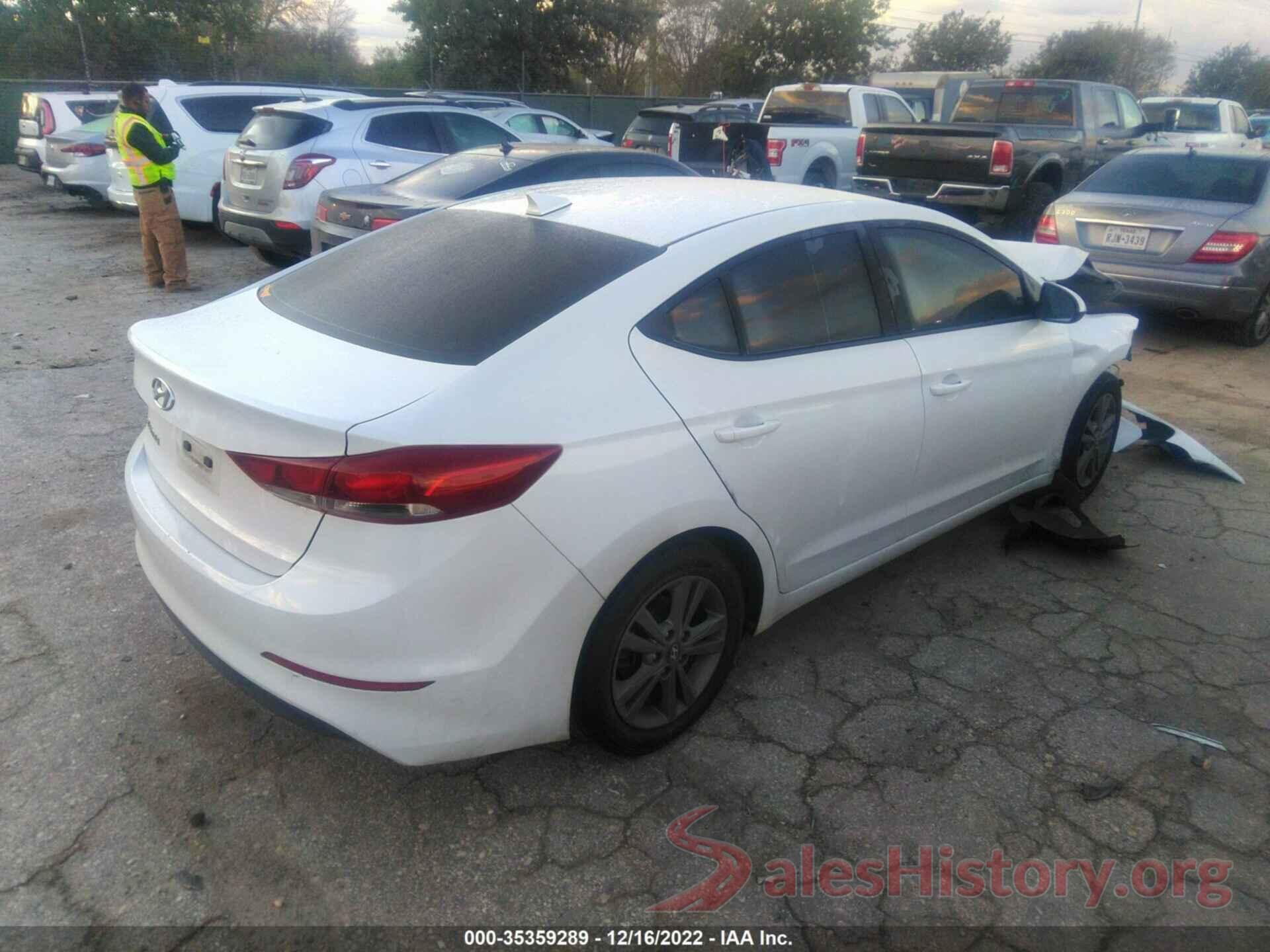 5NPD84LF9JH314705 2018 HYUNDAI ELANTRA