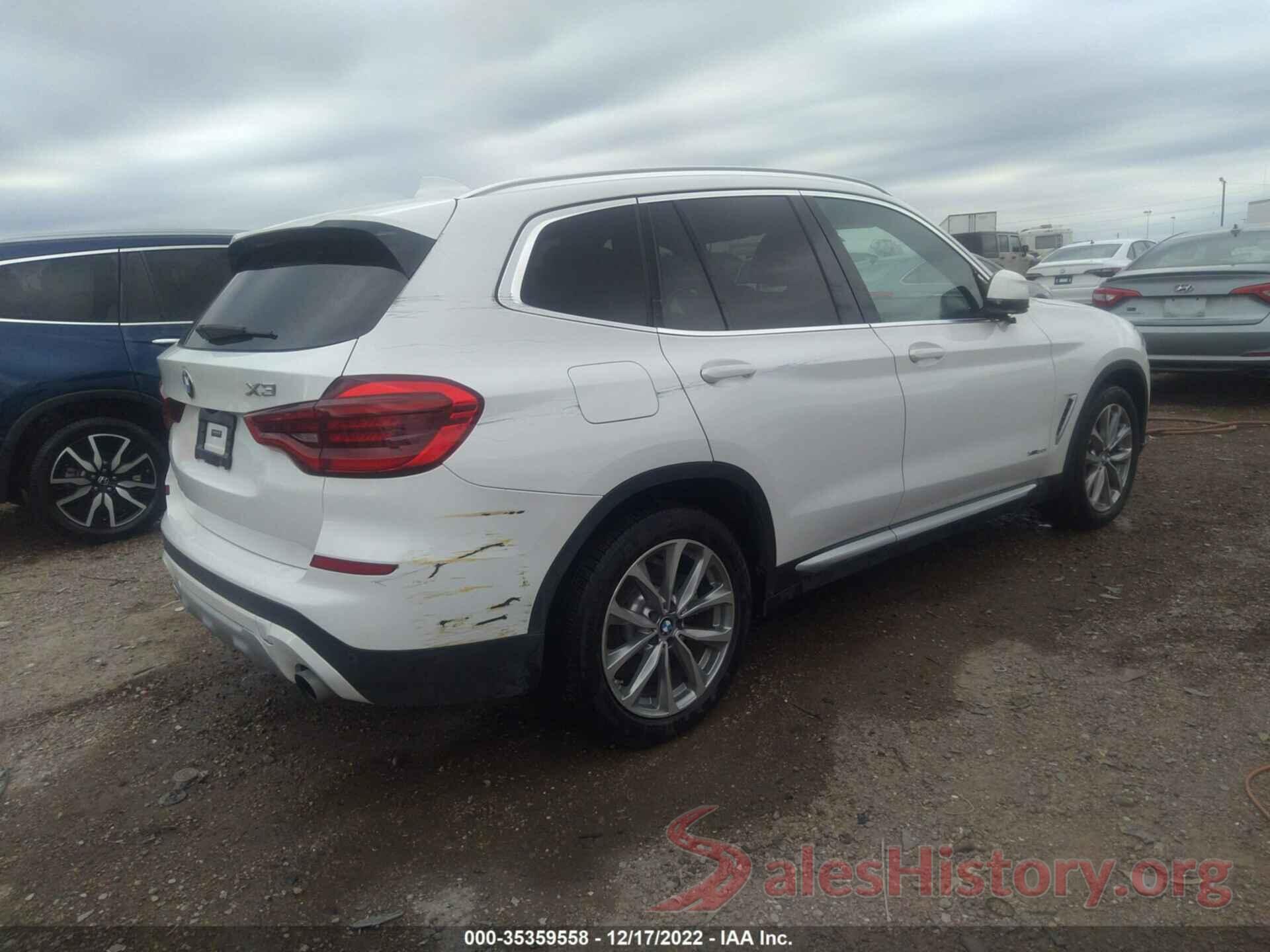 5UXTR9C58JLC72649 2018 BMW X3