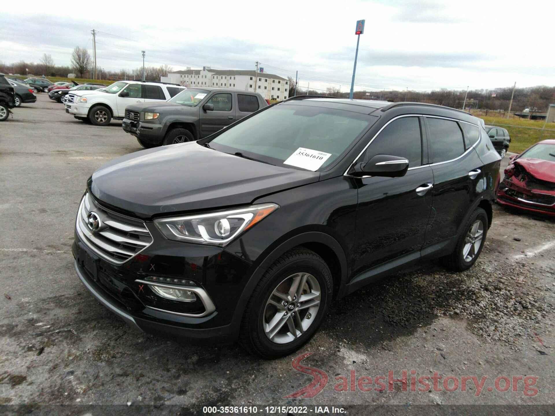 5XYZU3LBXHG448763 2017 HYUNDAI SANTA FE SPORT