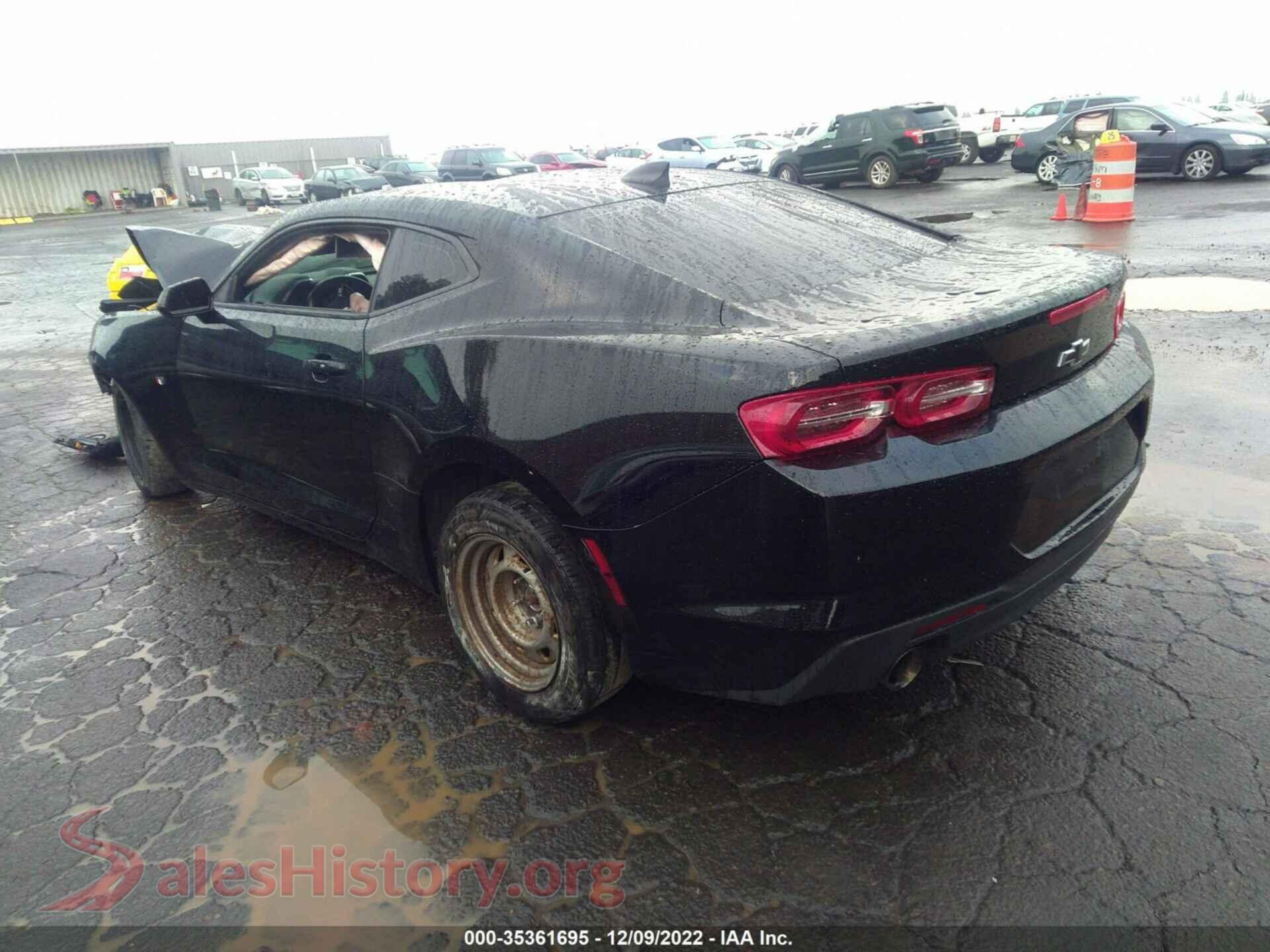 2019 CHEVROLET CAMARO VIN 1G1FB1RXXK0131121, driver side view