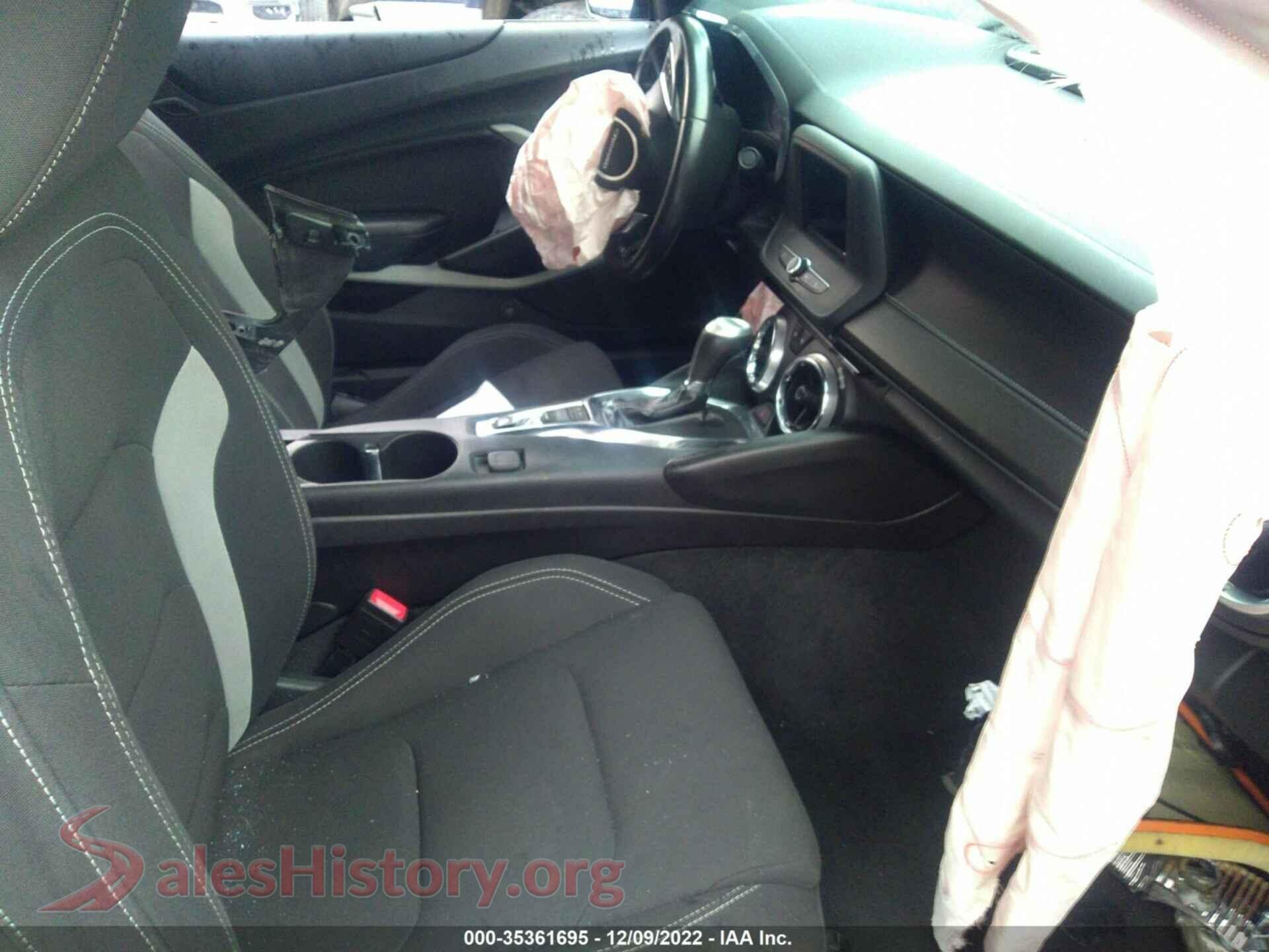 2019 CHEVROLET CAMARO VIN 1G1FB1RXXK0131121, rear view