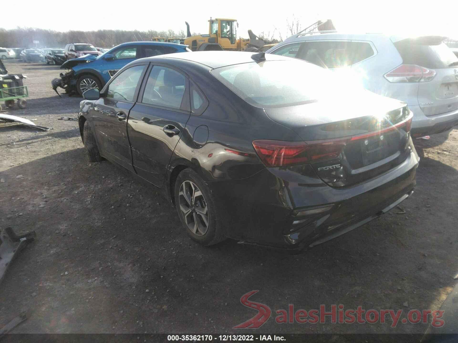 3KPF24AD1KE055175 2019 KIA FORTE