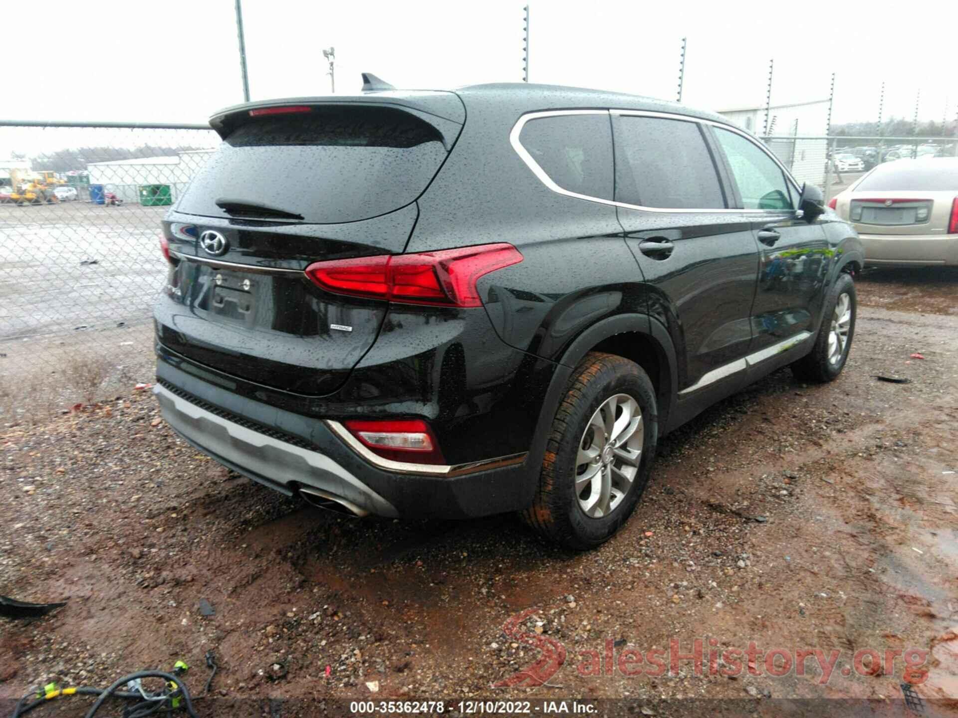 5NMS3CAD0KH014132 2019 HYUNDAI SANTA FE