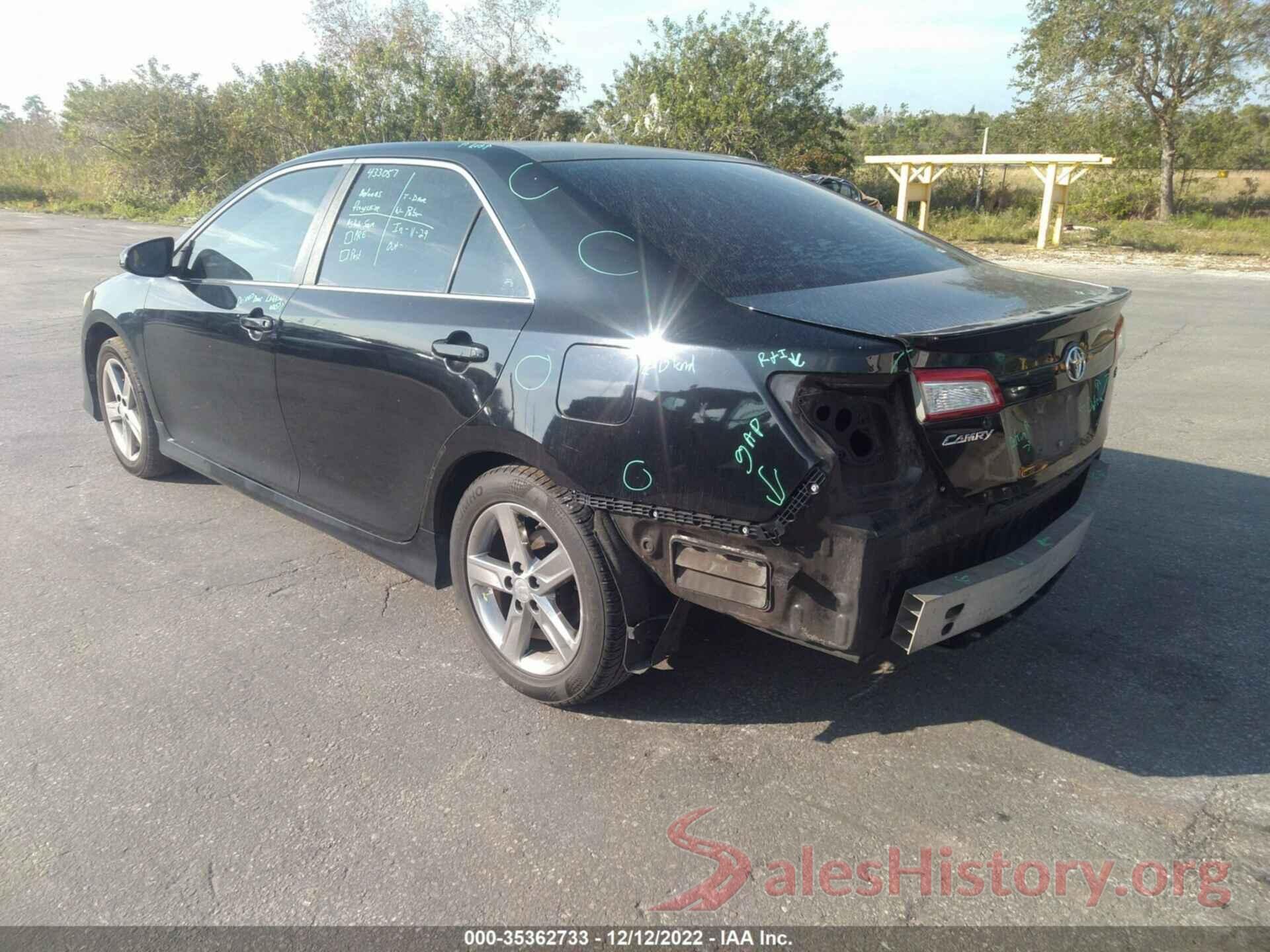 4T1BF1FK4DU212349 2013 TOYOTA CAMRY