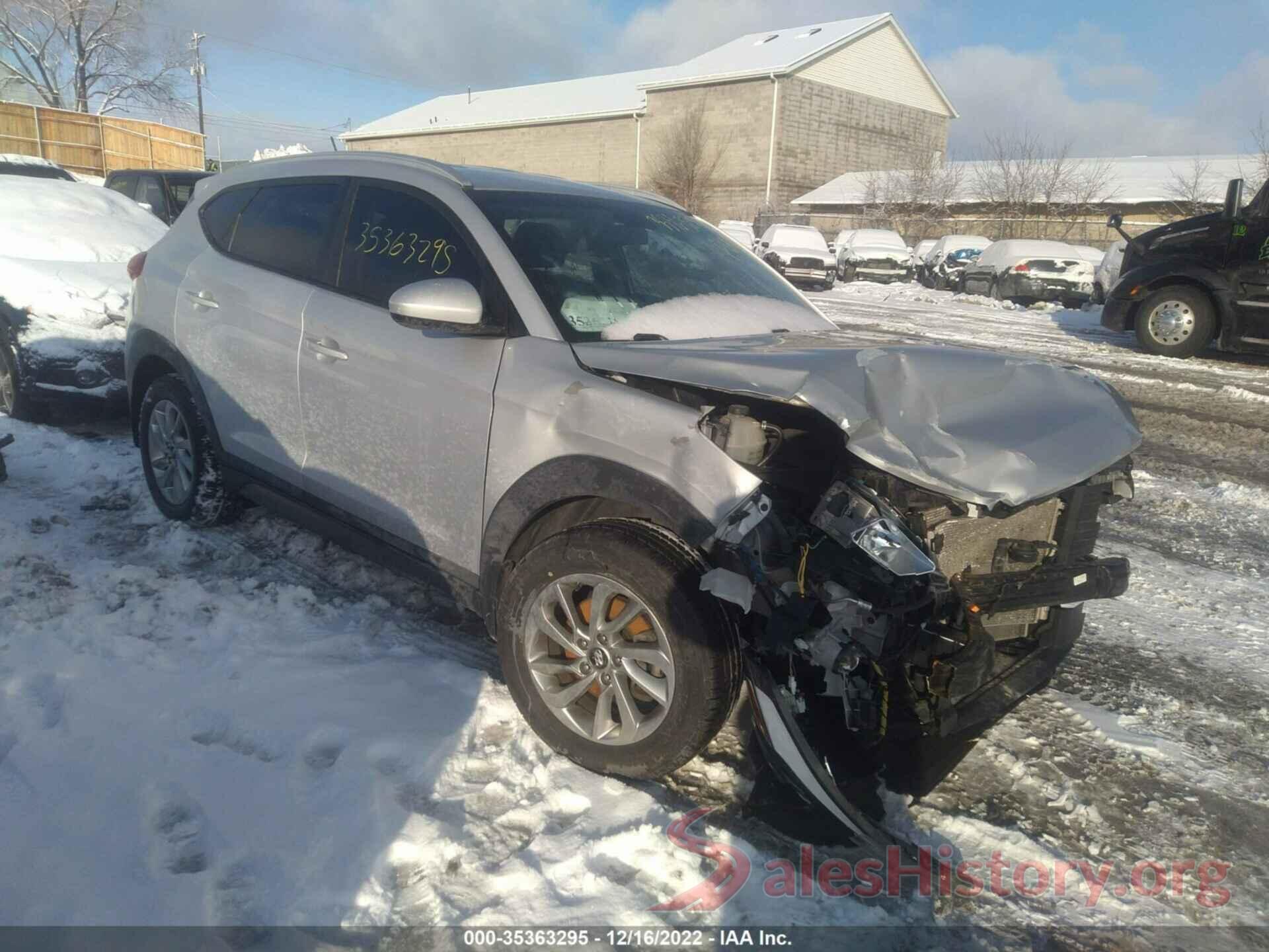 KM8J3CA45GU237466 2016 HYUNDAI TUCSON