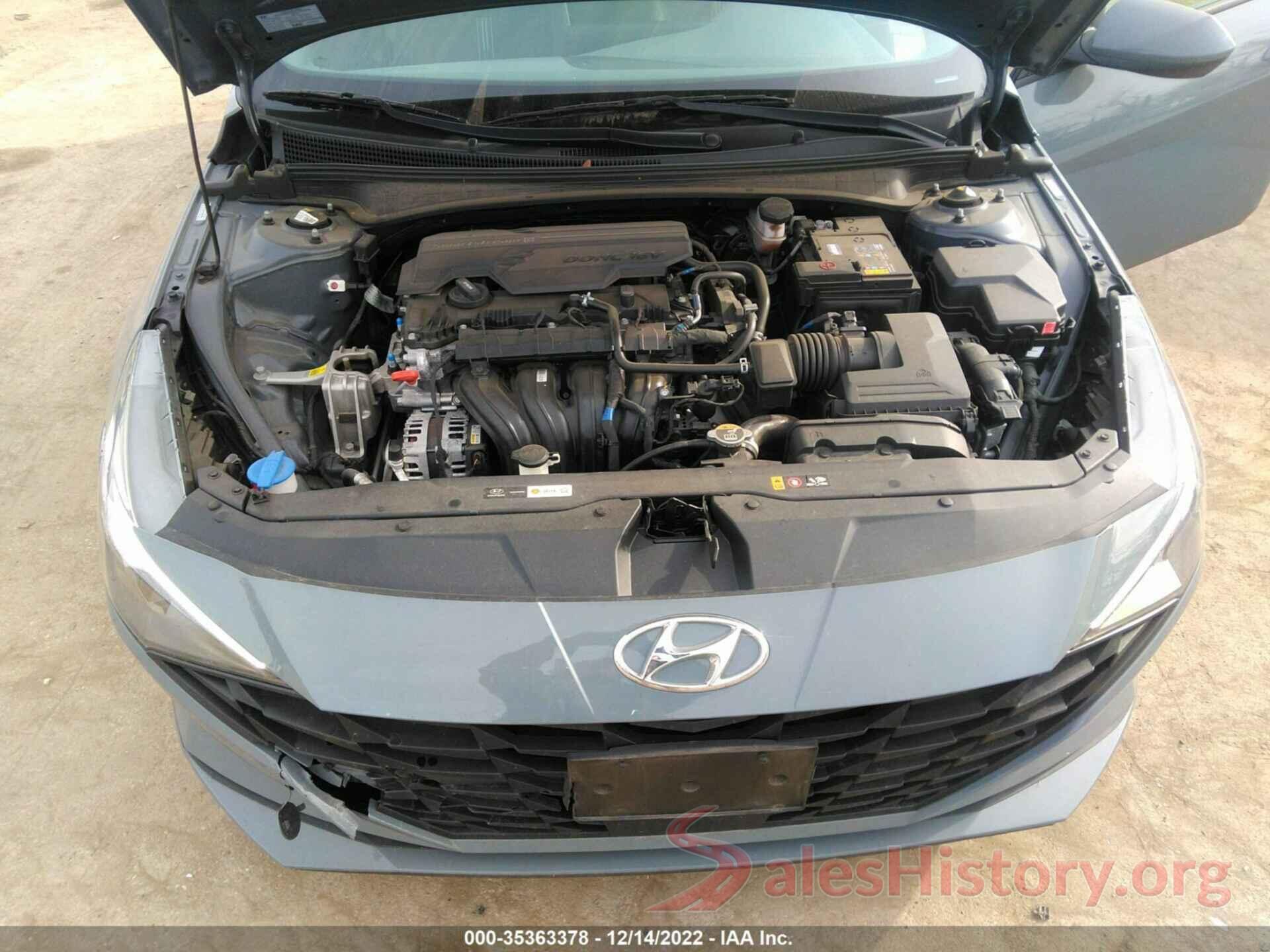 KMHLS4AG4MU064594 2021 HYUNDAI ELANTRA