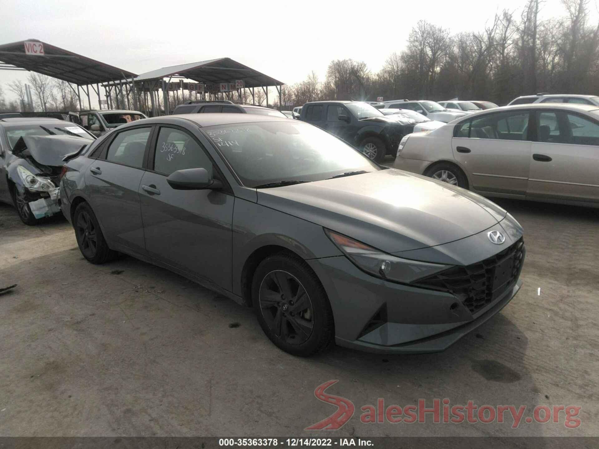 KMHLS4AG4MU064594 2021 HYUNDAI ELANTRA