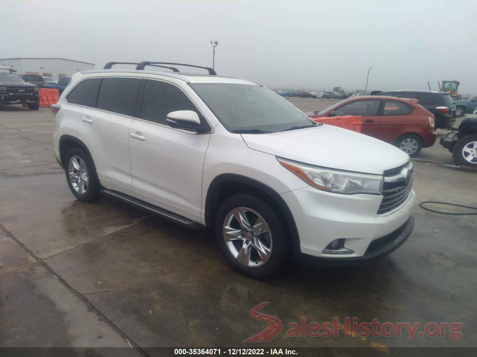 5TDYKRFH8FS098926 2015 TOYOTA HIGHLANDER