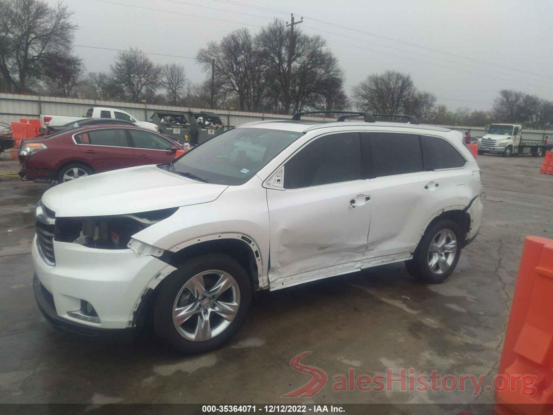 5TDYKRFH8FS098926 2015 TOYOTA HIGHLANDER