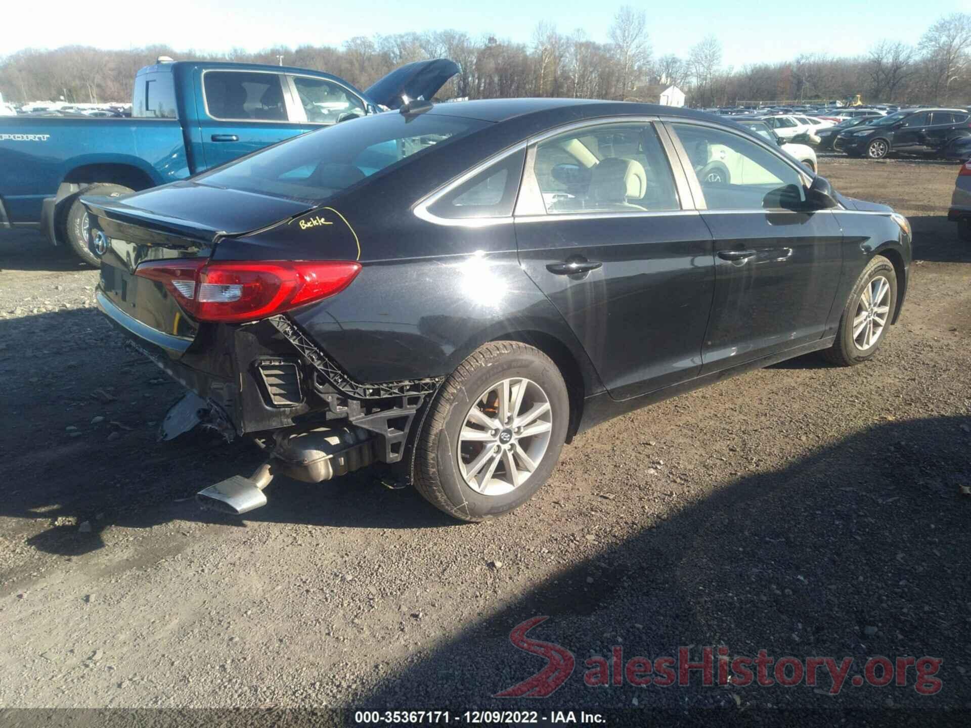 5NPE24AF9HH570961 2017 HYUNDAI SONATA