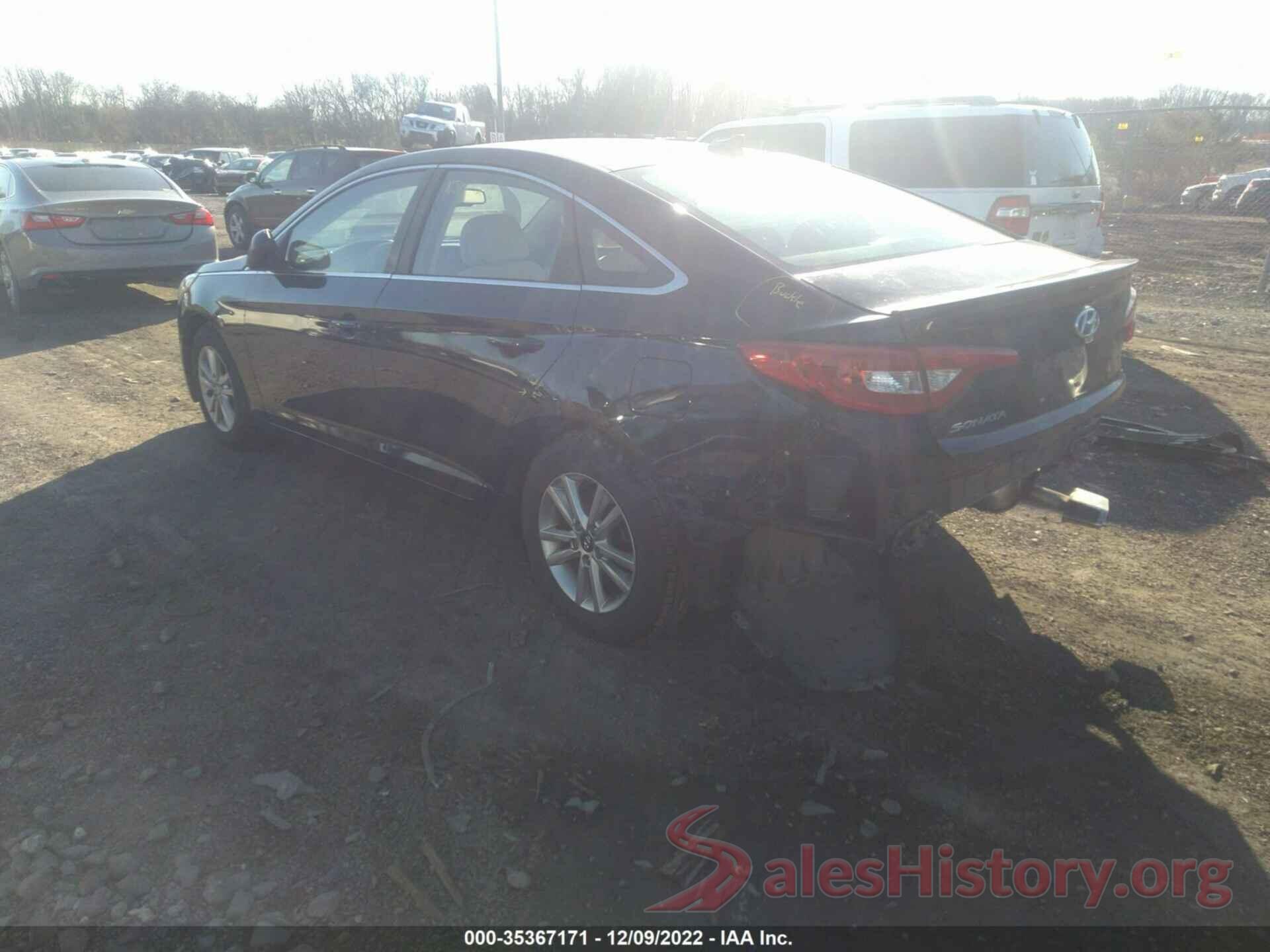 5NPE24AF9HH570961 2017 HYUNDAI SONATA