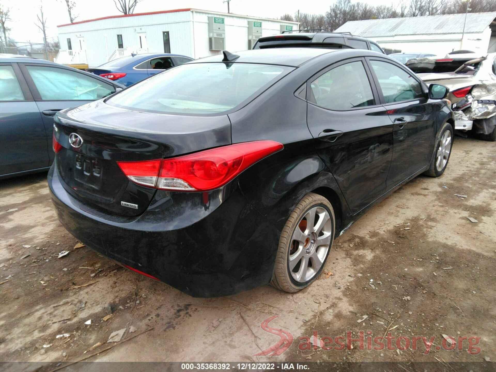 KMHDH4AE0DU490753 2013 HYUNDAI ELANTRA