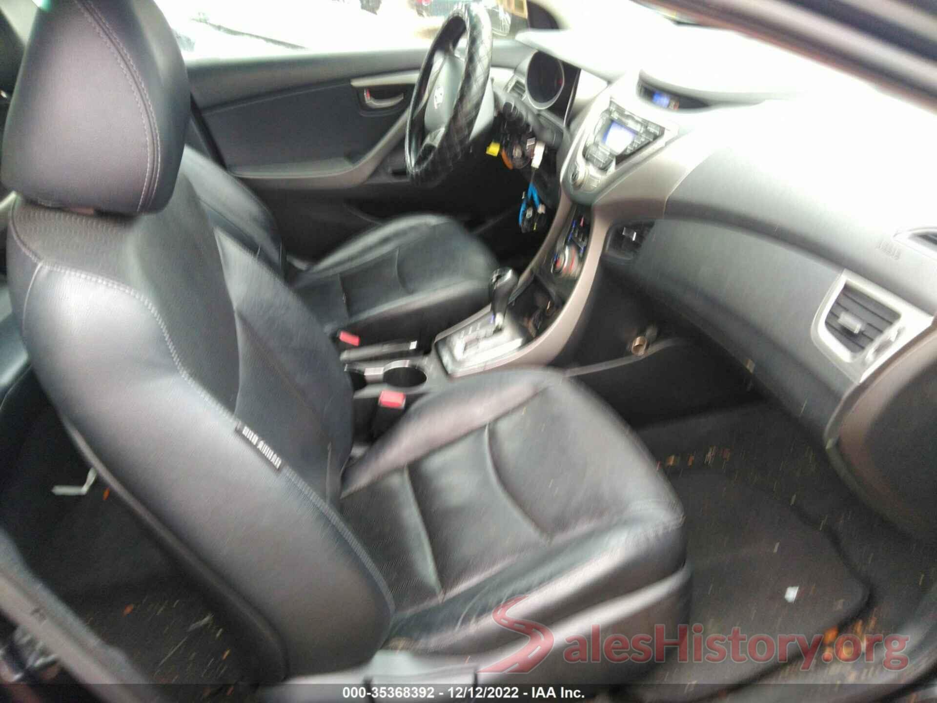 KMHDH4AE0DU490753 2013 HYUNDAI ELANTRA