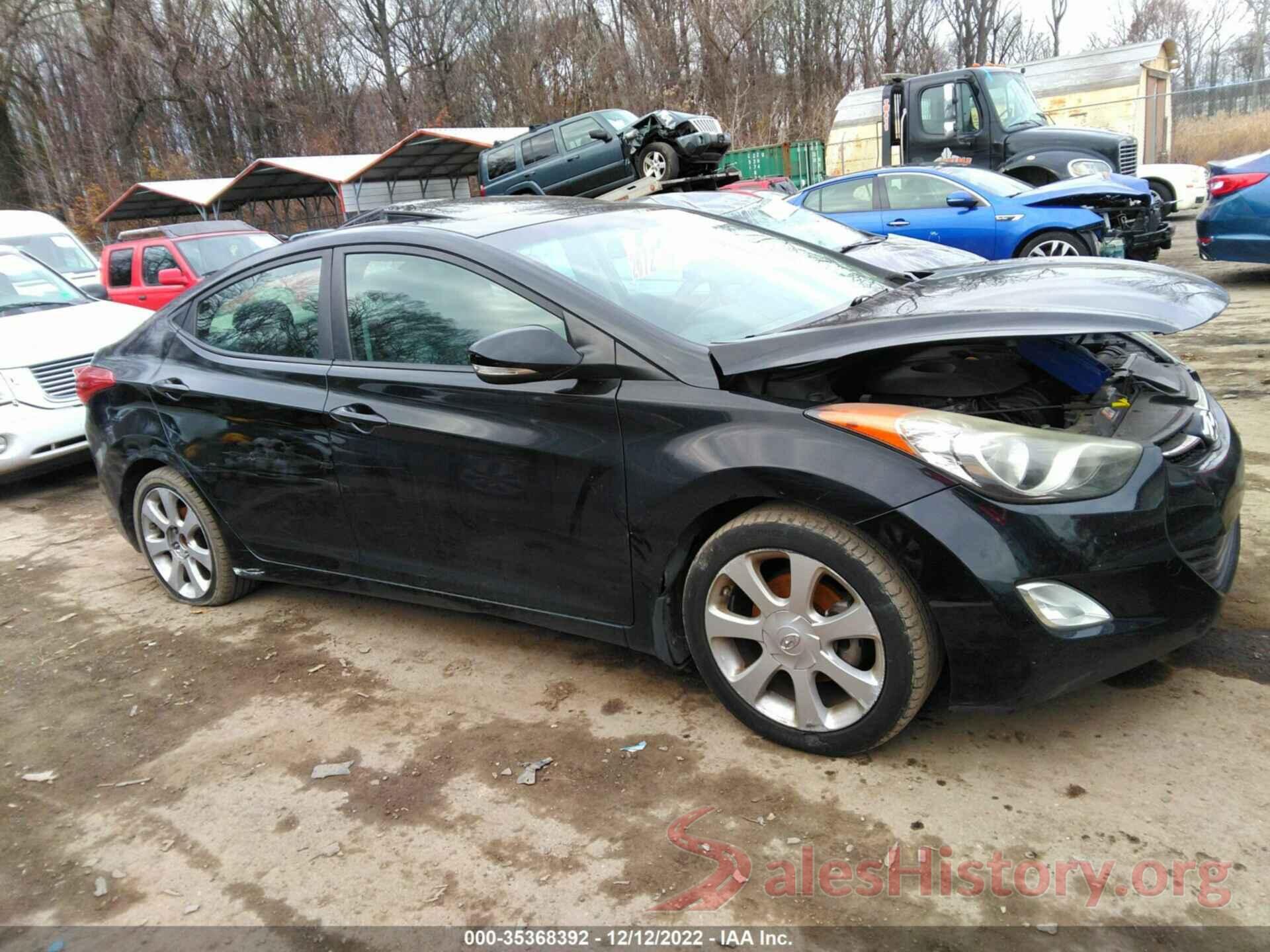 KMHDH4AE0DU490753 2013 HYUNDAI ELANTRA