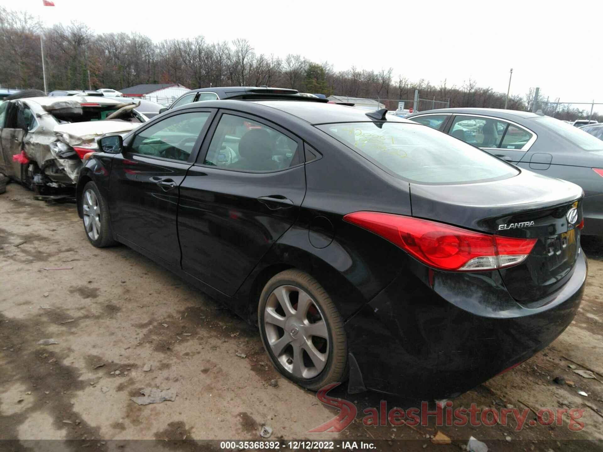 KMHDH4AE0DU490753 2013 HYUNDAI ELANTRA