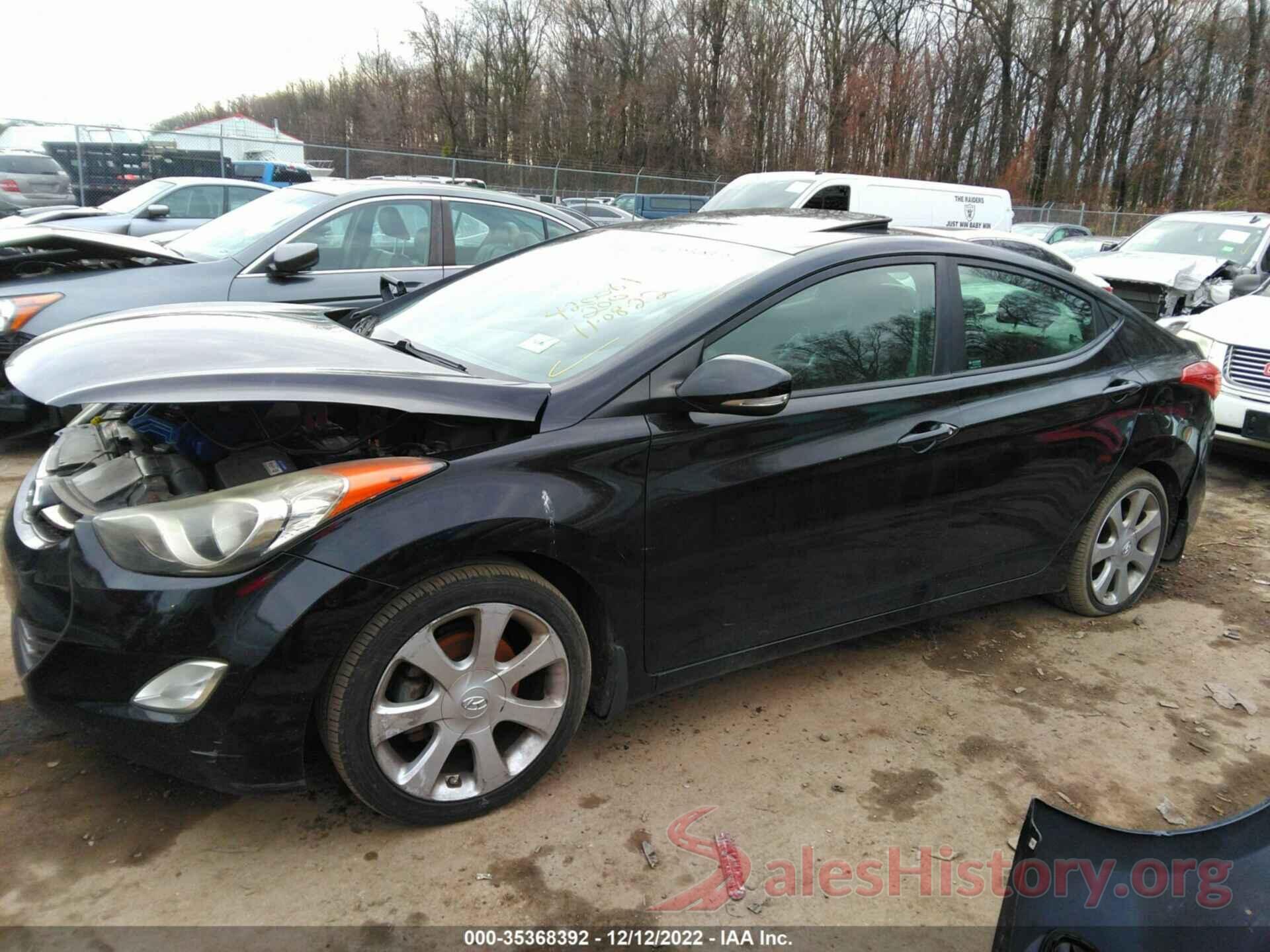 KMHDH4AE0DU490753 2013 HYUNDAI ELANTRA