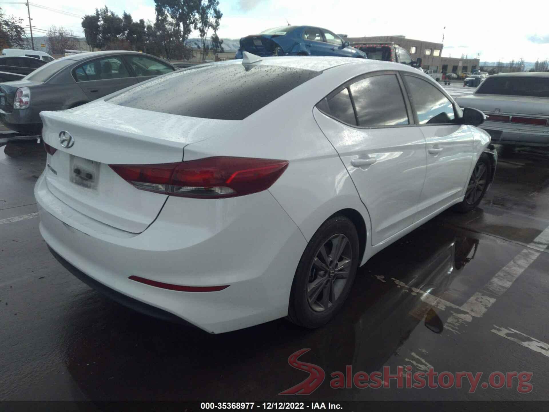 5NPD84LF2JH292045 2018 HYUNDAI ELANTRA