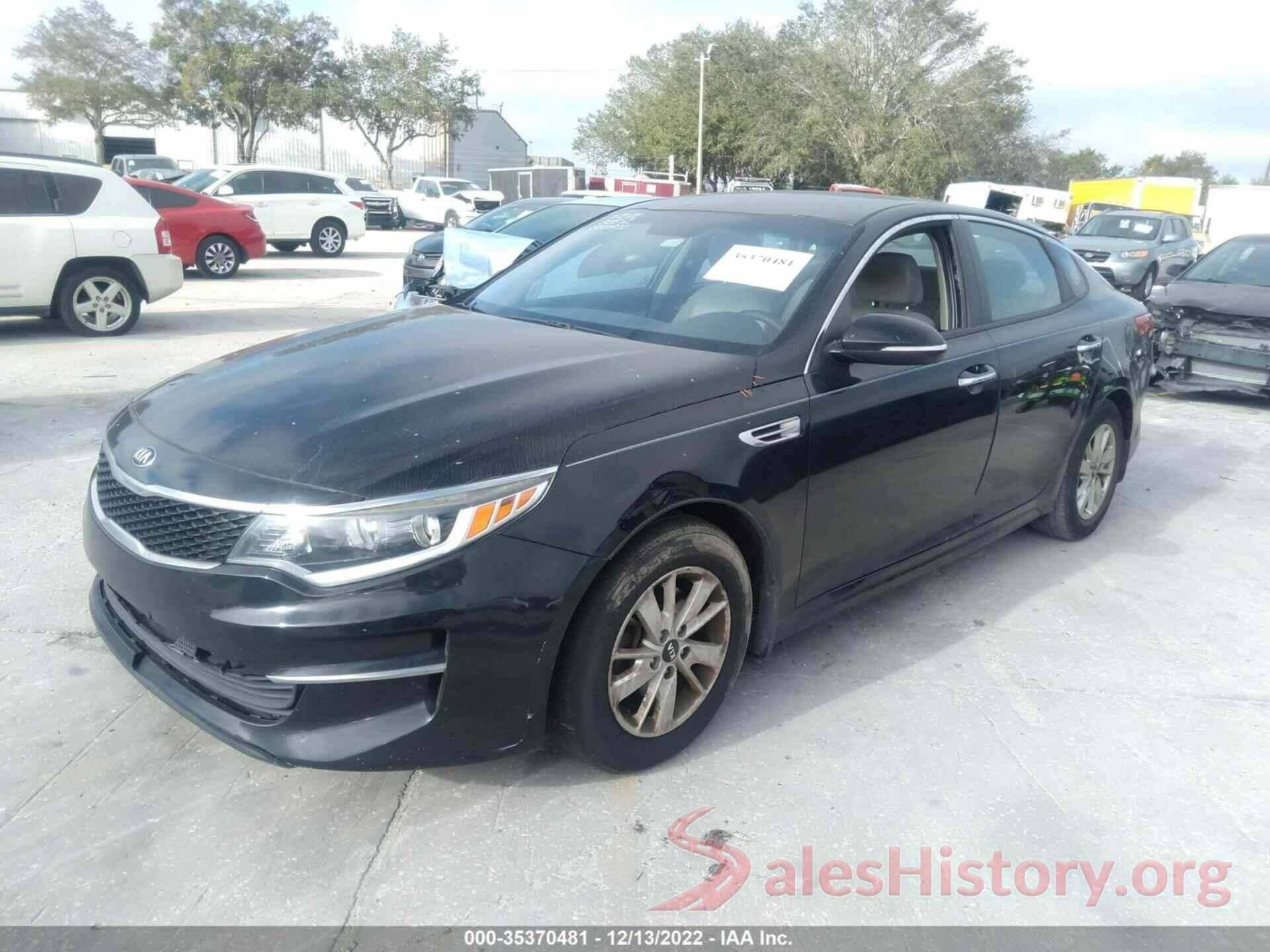 5XXGT4L34GG112859 2016 KIA OPTIMA