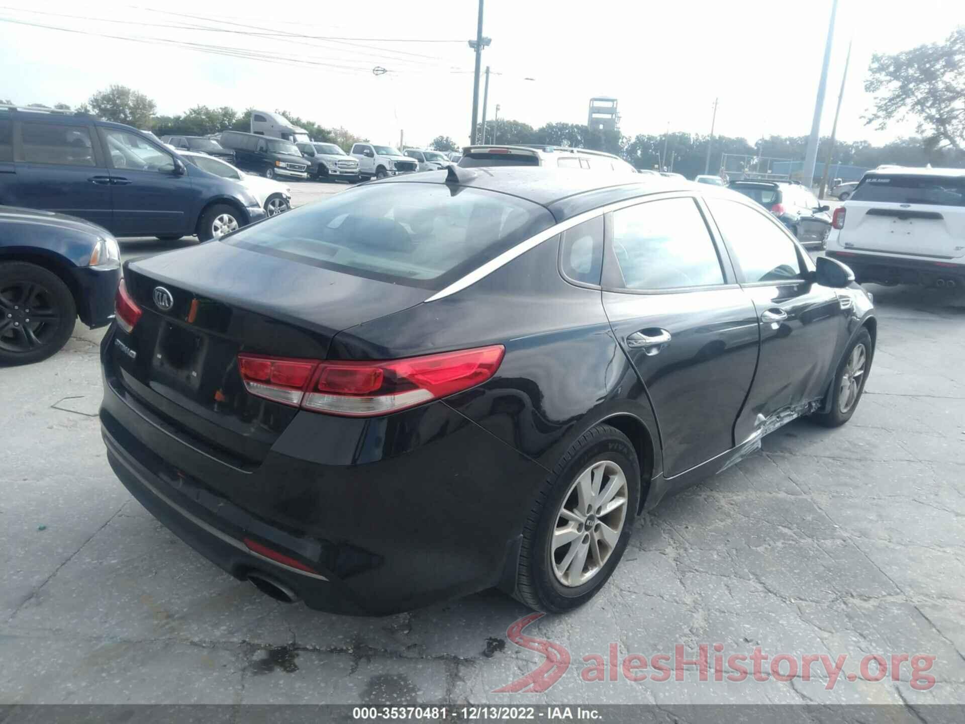 5XXGT4L34GG112859 2016 KIA OPTIMA