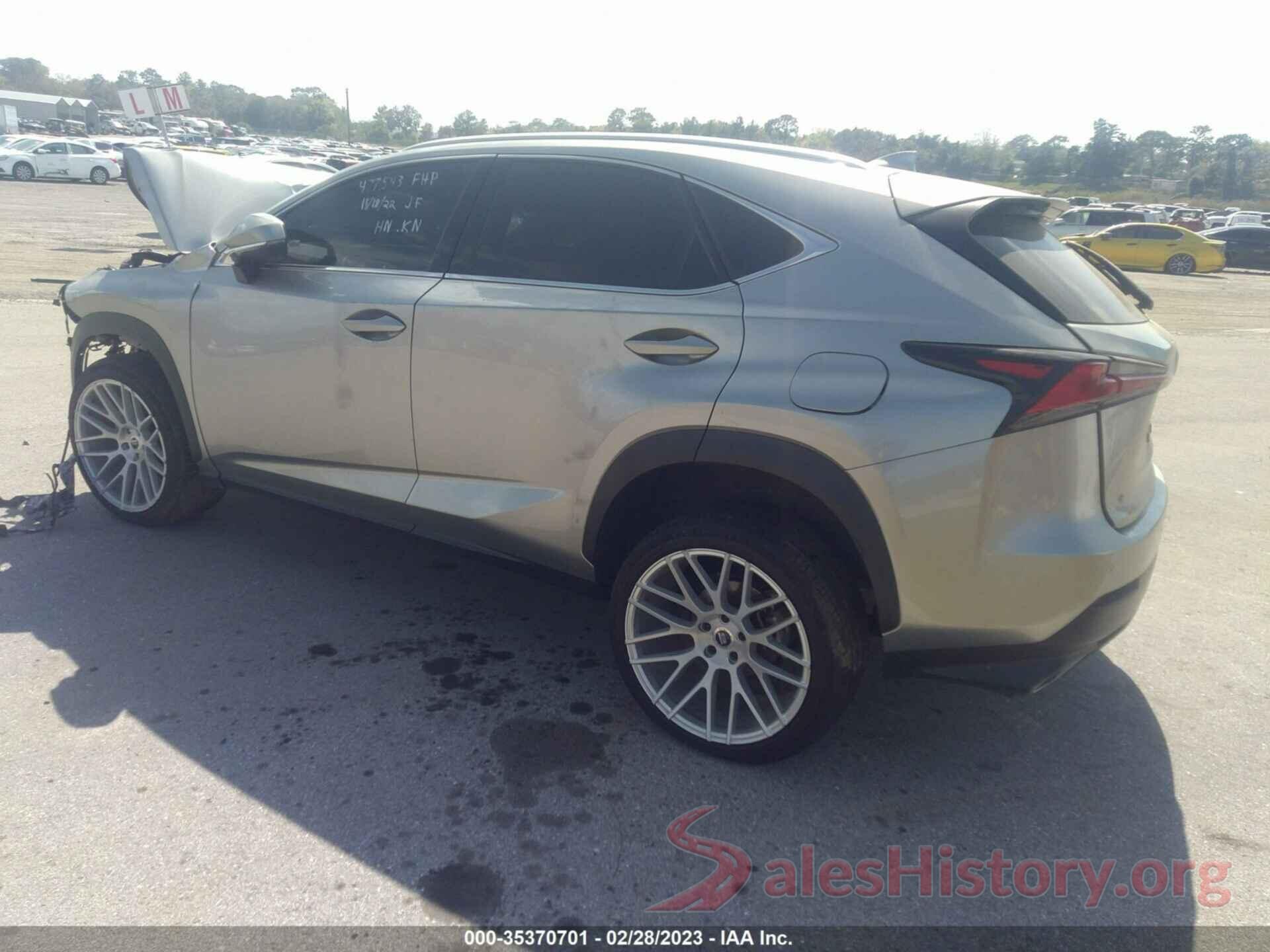 JTJGARBZ5L5015559 2020 LEXUS NX