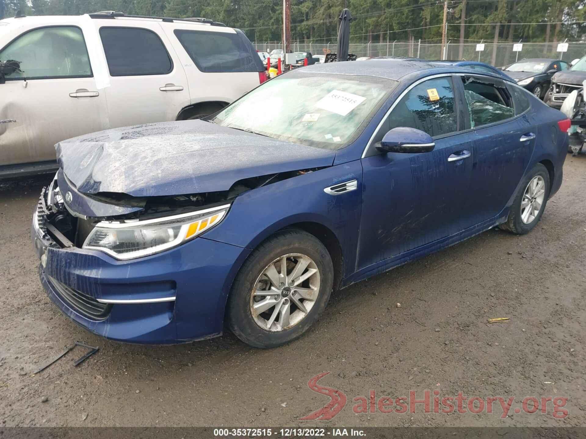 5XXGT4L36JG214834 2018 KIA OPTIMA