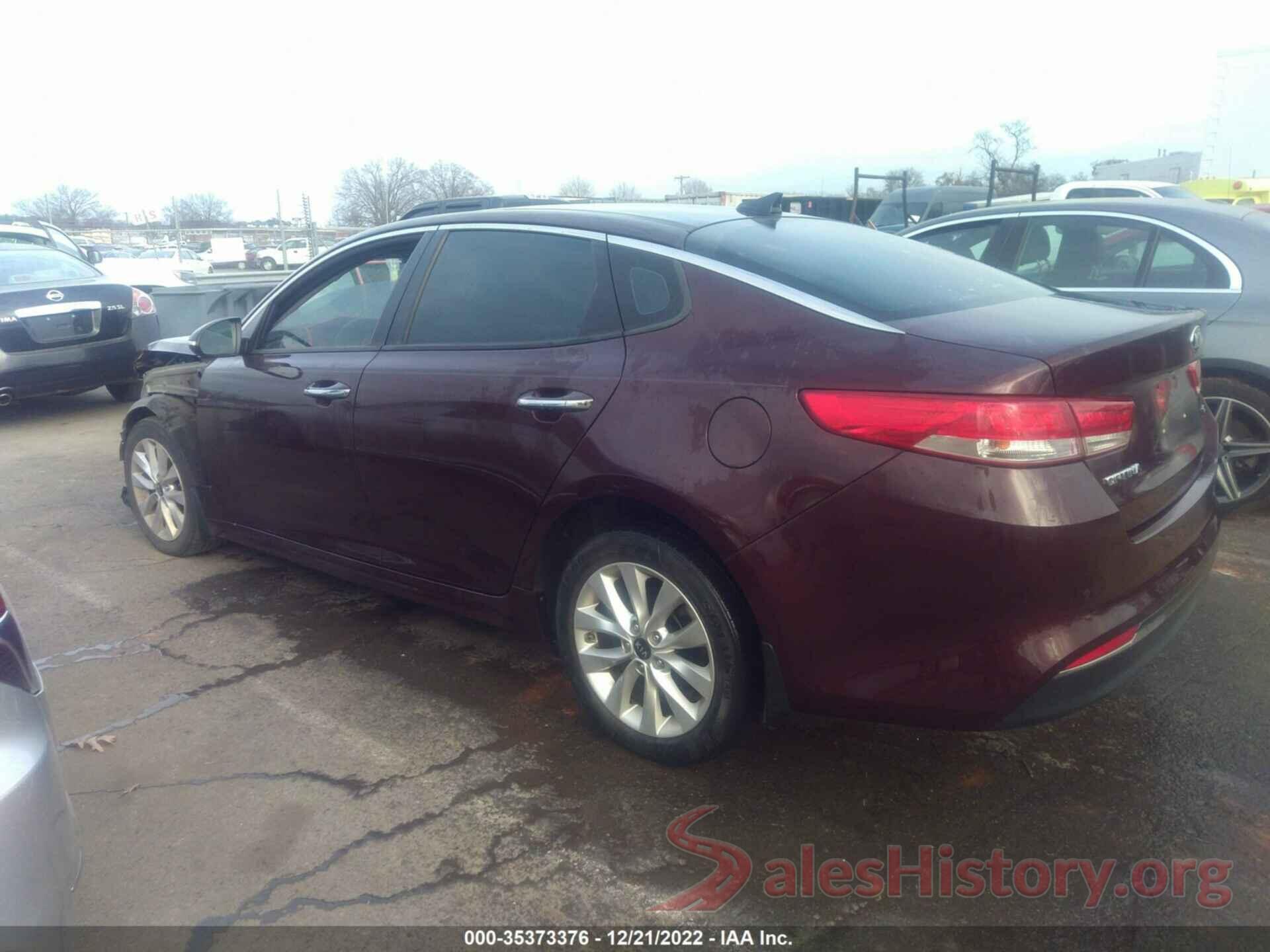 5XXGU4L36GG095544 2016 KIA OPTIMA