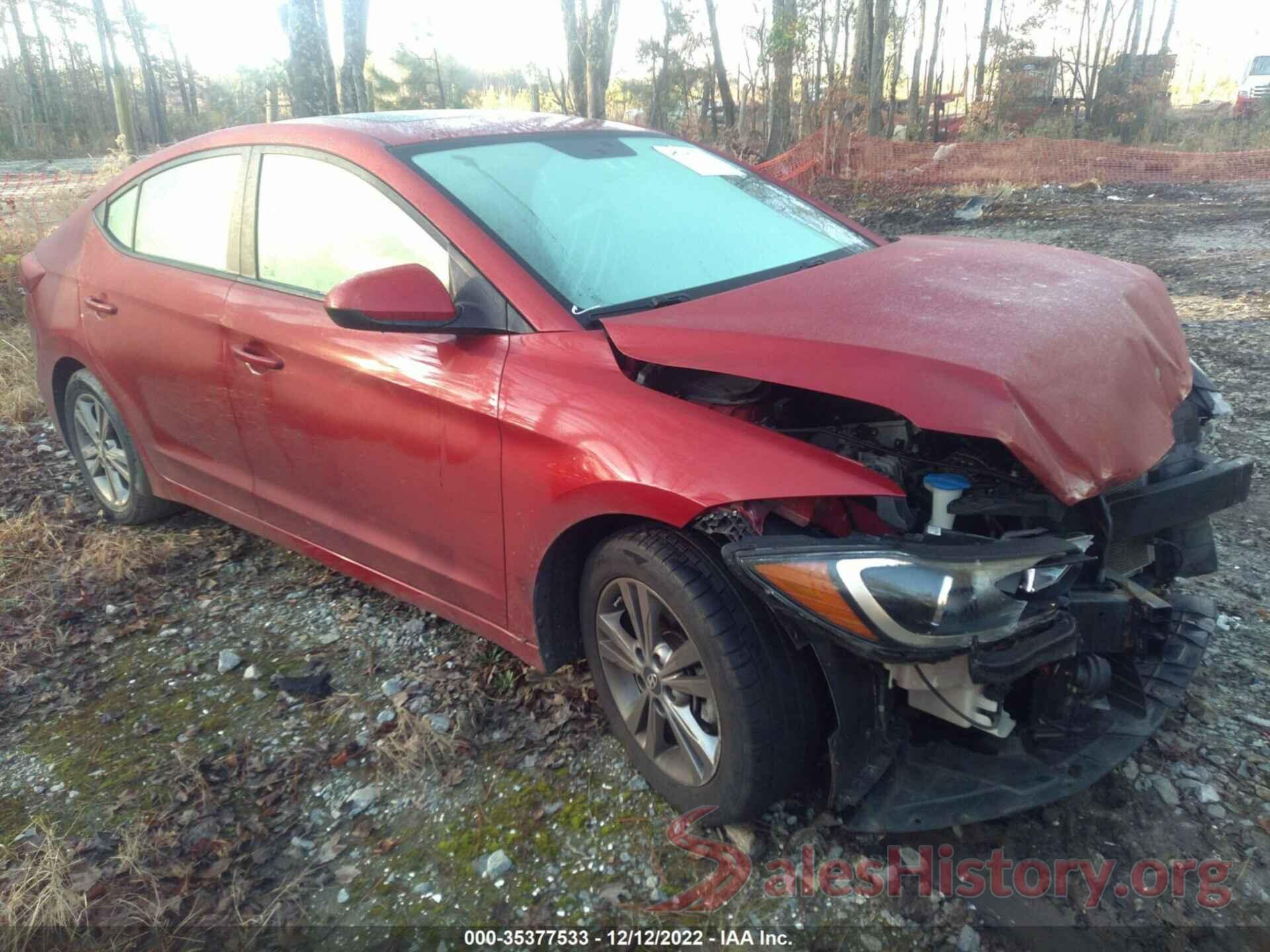 KMHD84LF1HU400571 2017 HYUNDAI ELANTRA