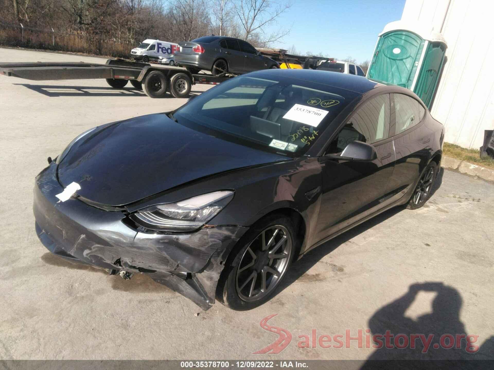 5YJ3E1EB3LF784114 2020 TESLA MODEL 3